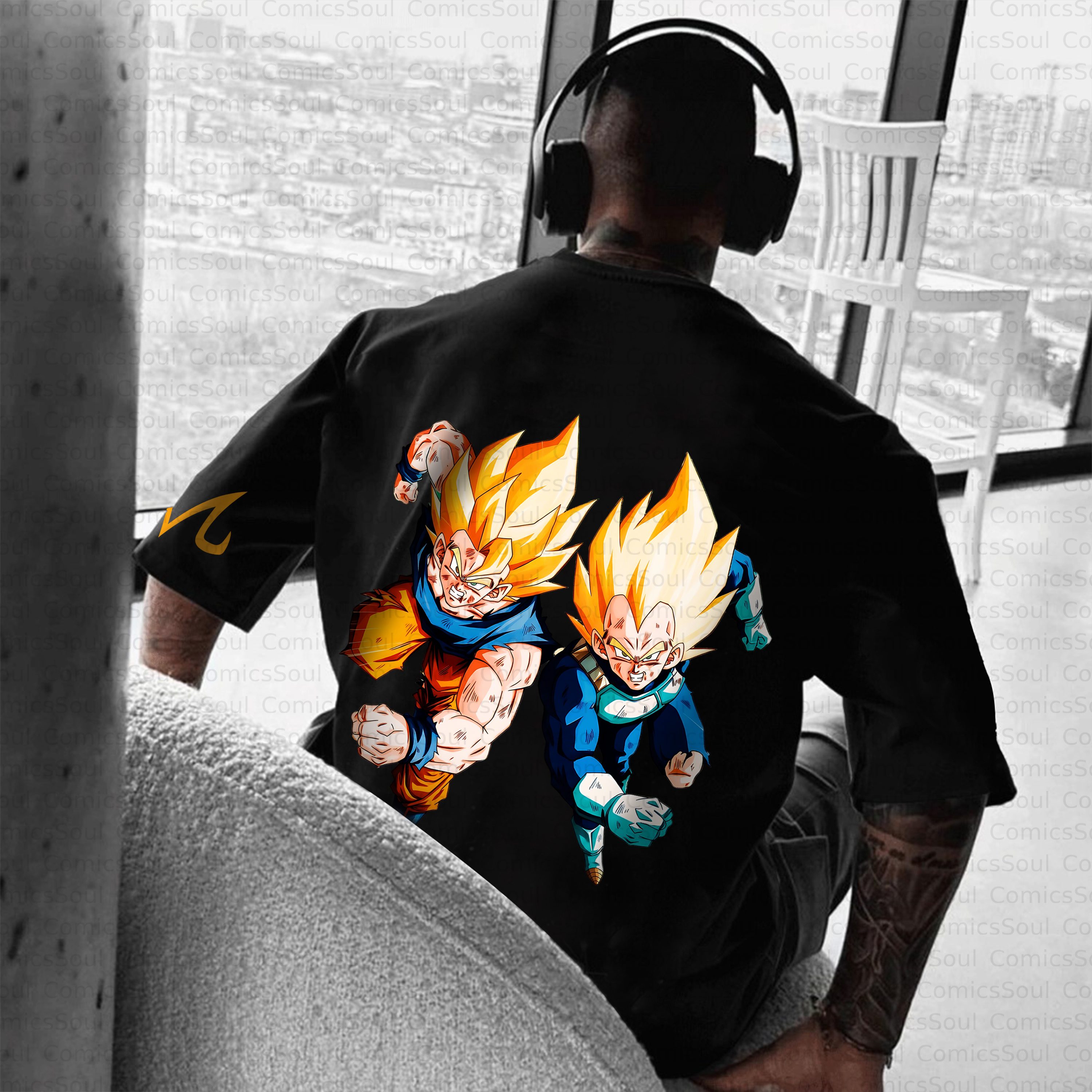 Unisex Anime Inspired Vintage T-Shirt