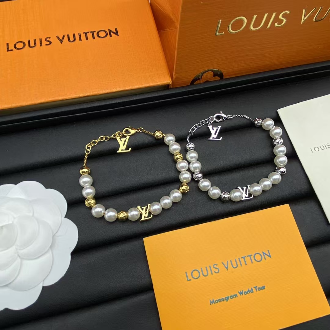 Louis Vuitton Pearl Bracelet - Original Replica Club