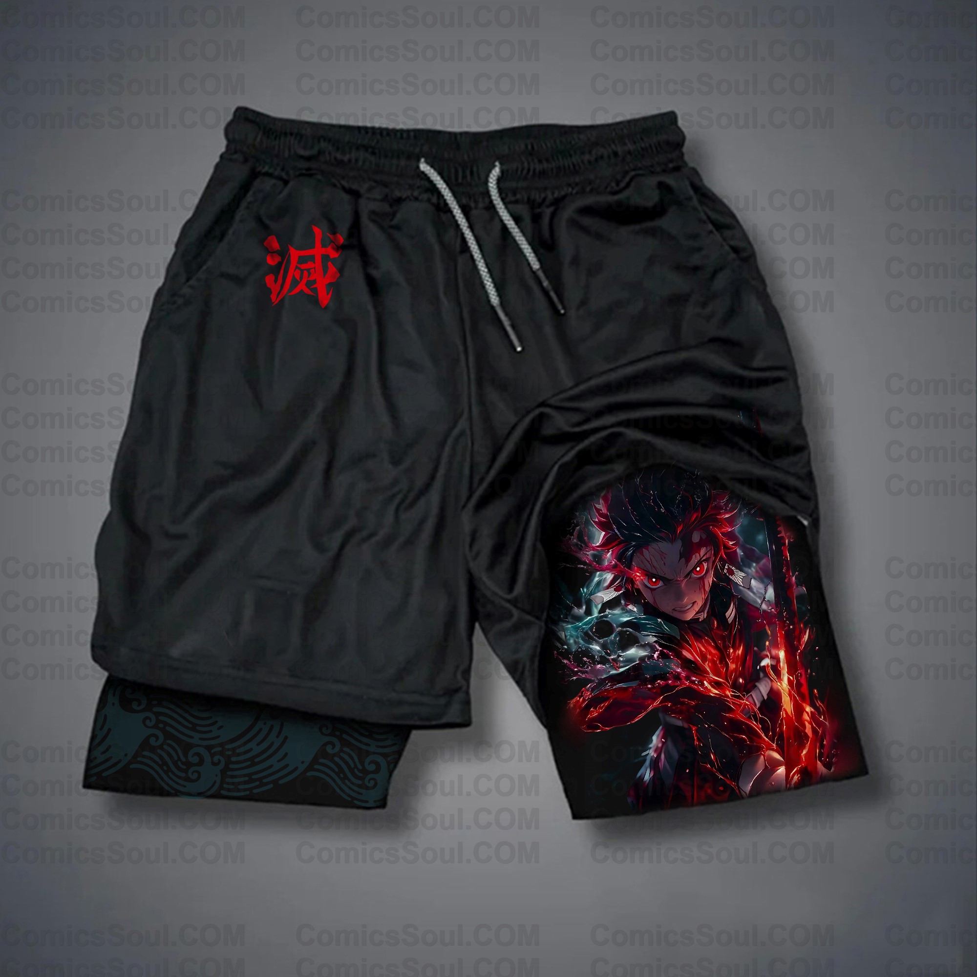 Unisex “ Comicssoul” Casual Streetwear Shorts