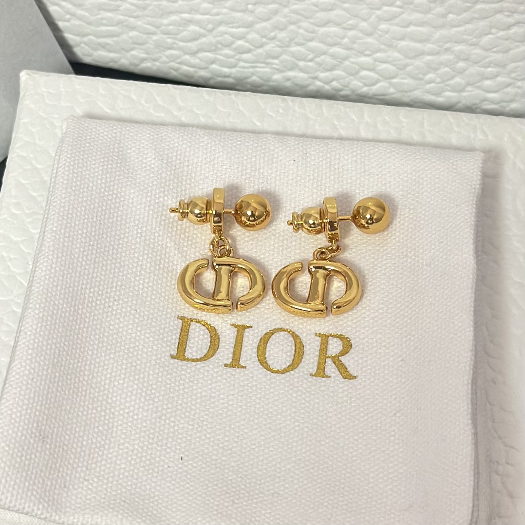 Dior CD Letter Stud Earrings - Original Replica Club
