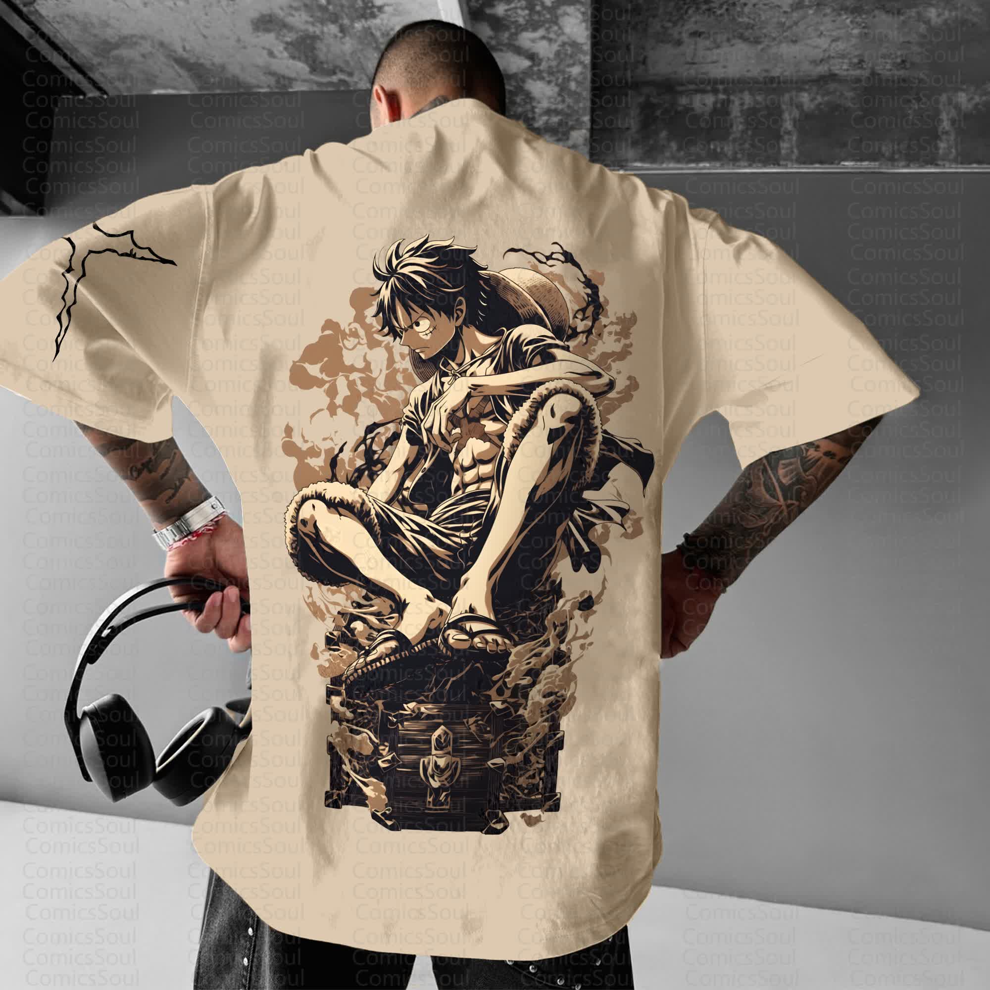 Unisex Anime Inspired Vintage T-Shirt | Comicssoul