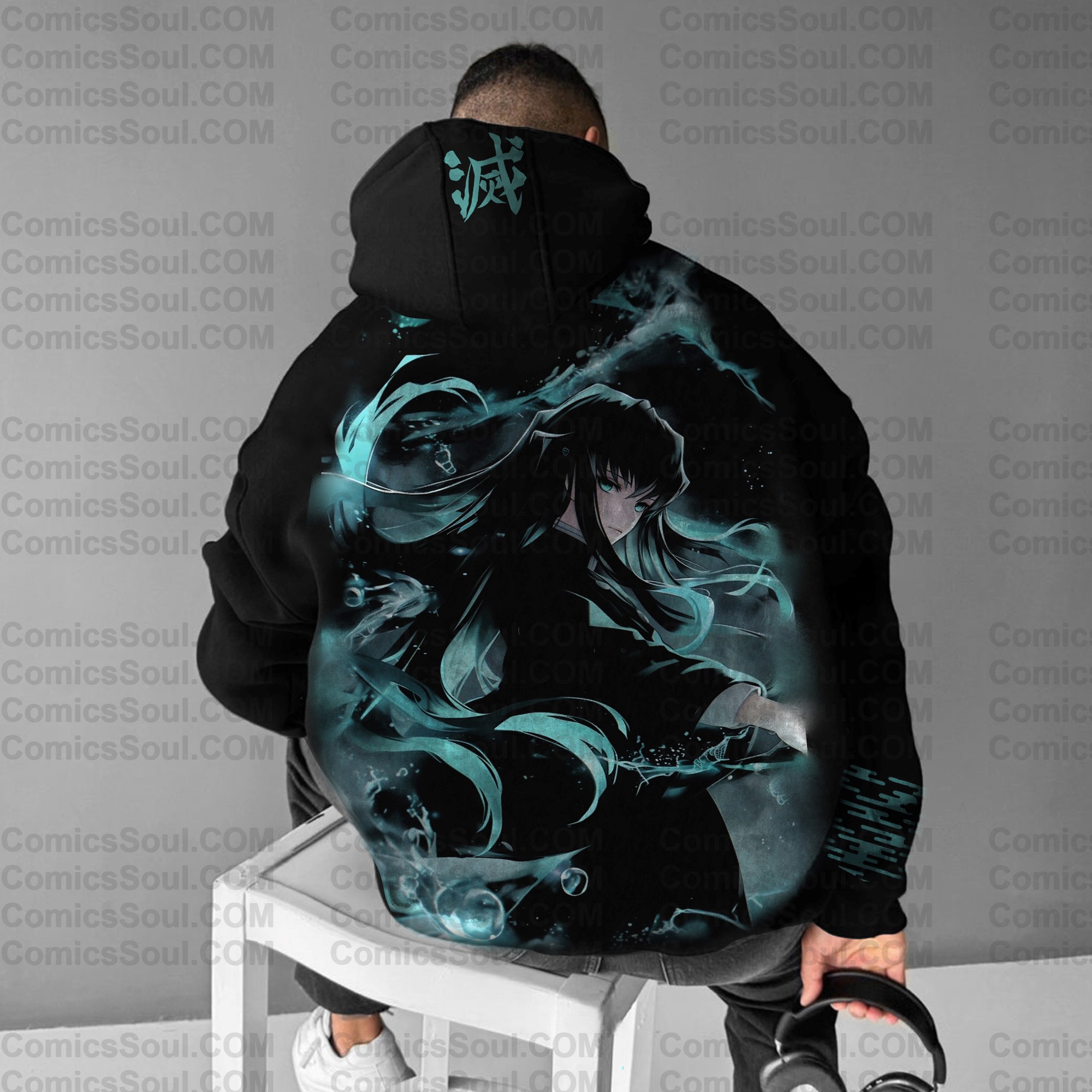 Unisex “ Comicssoul   ” Graphic Streetwear Vintage Hoodie