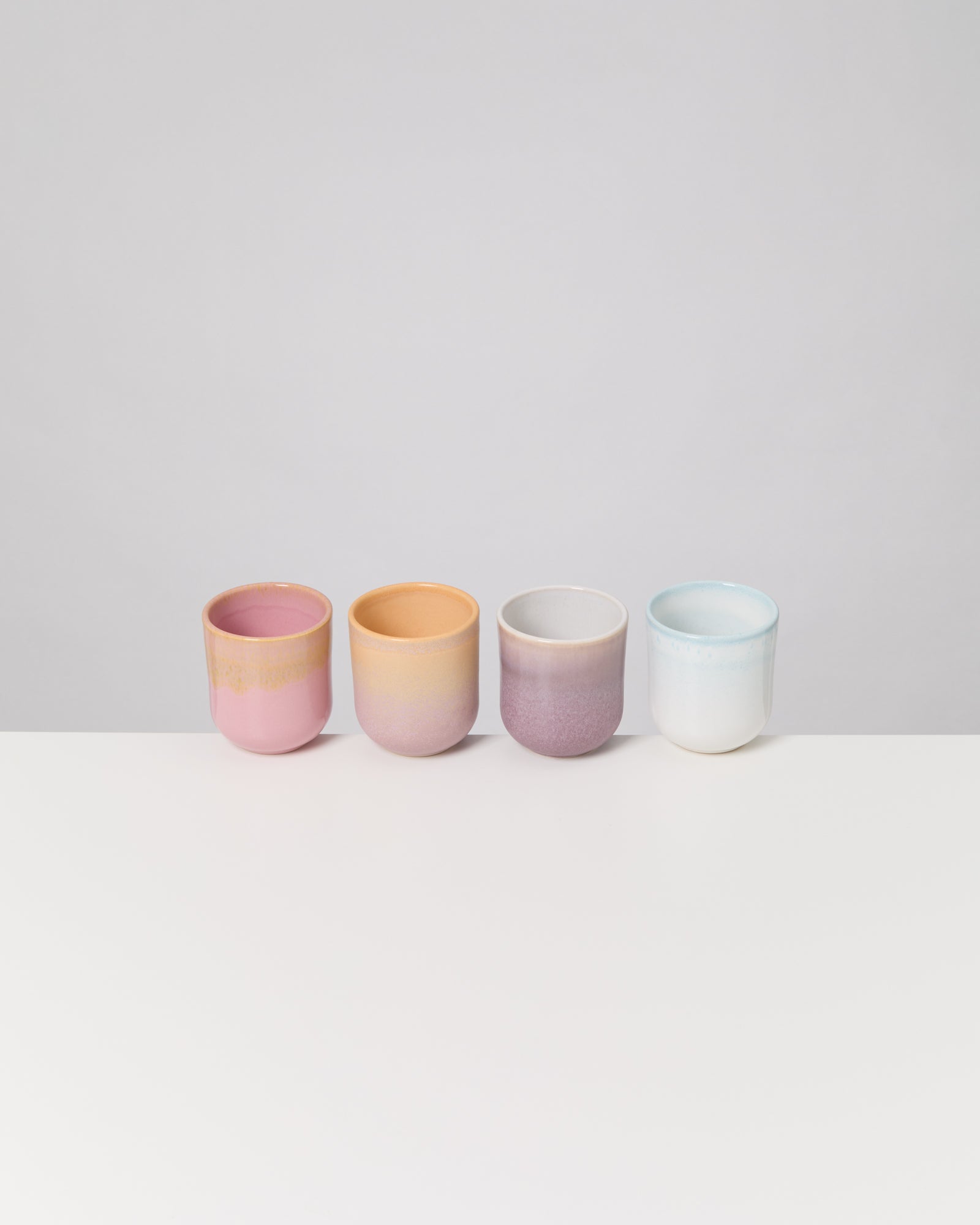Copa Alto Becher klein Retro Vibe mix 4er-Set