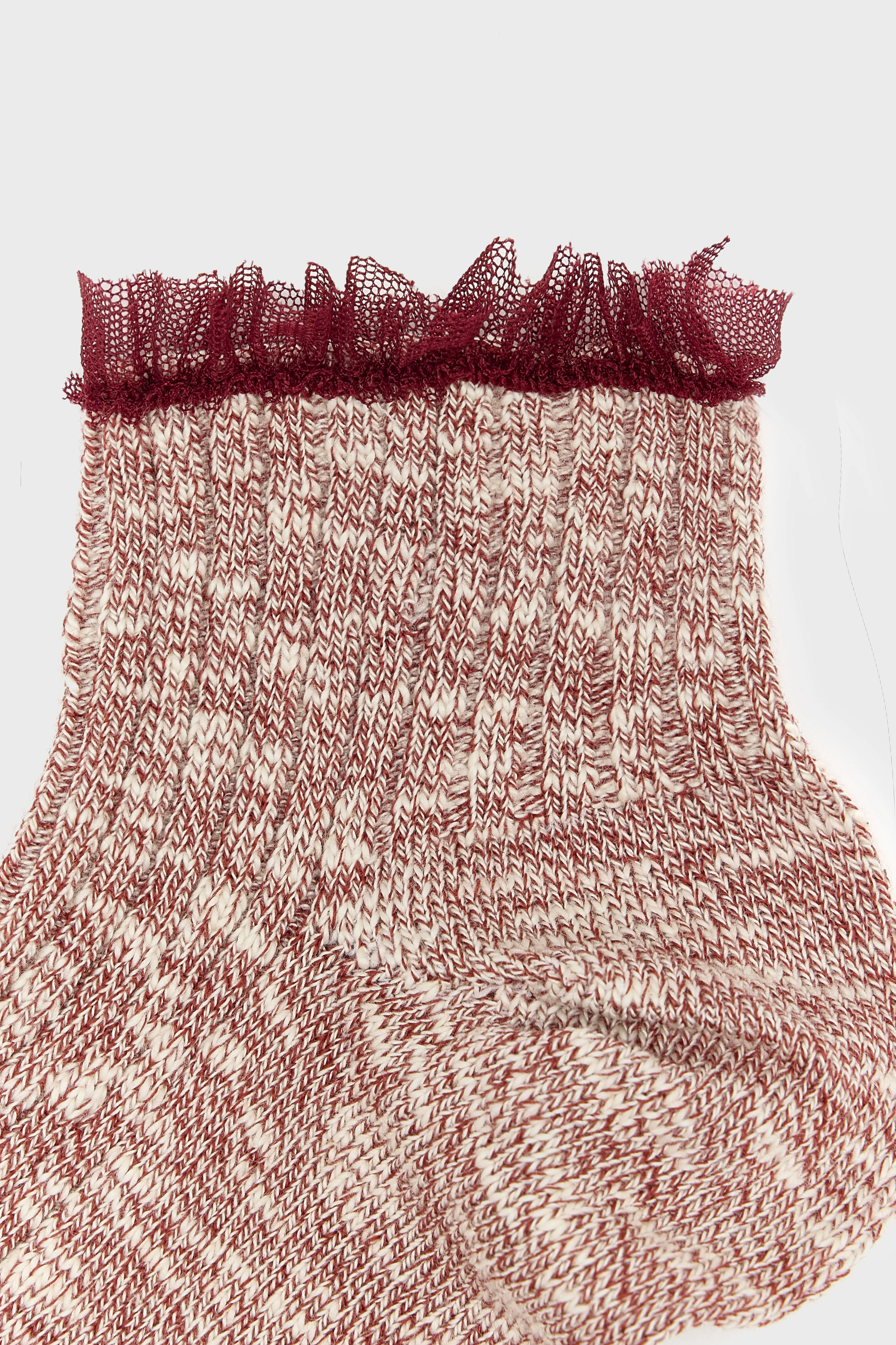 Bellerose Basoli ankle socks (261 / W / MAHOGANY)
