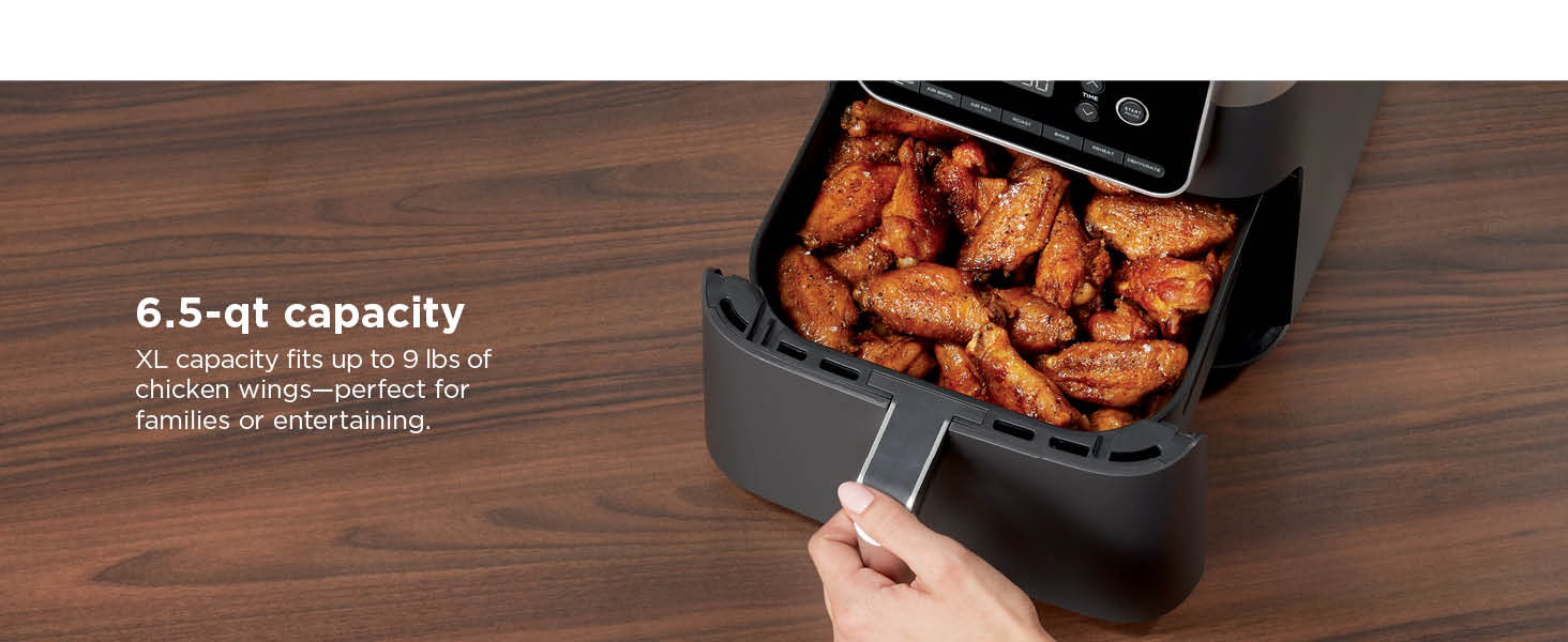 6.5-qt Capacity