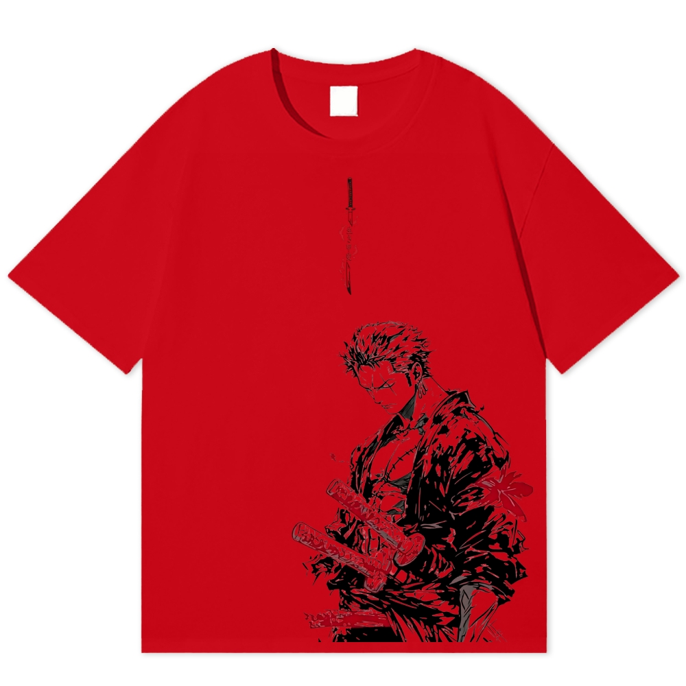 One PieceUnisex Round Neck Anime T-shirt
