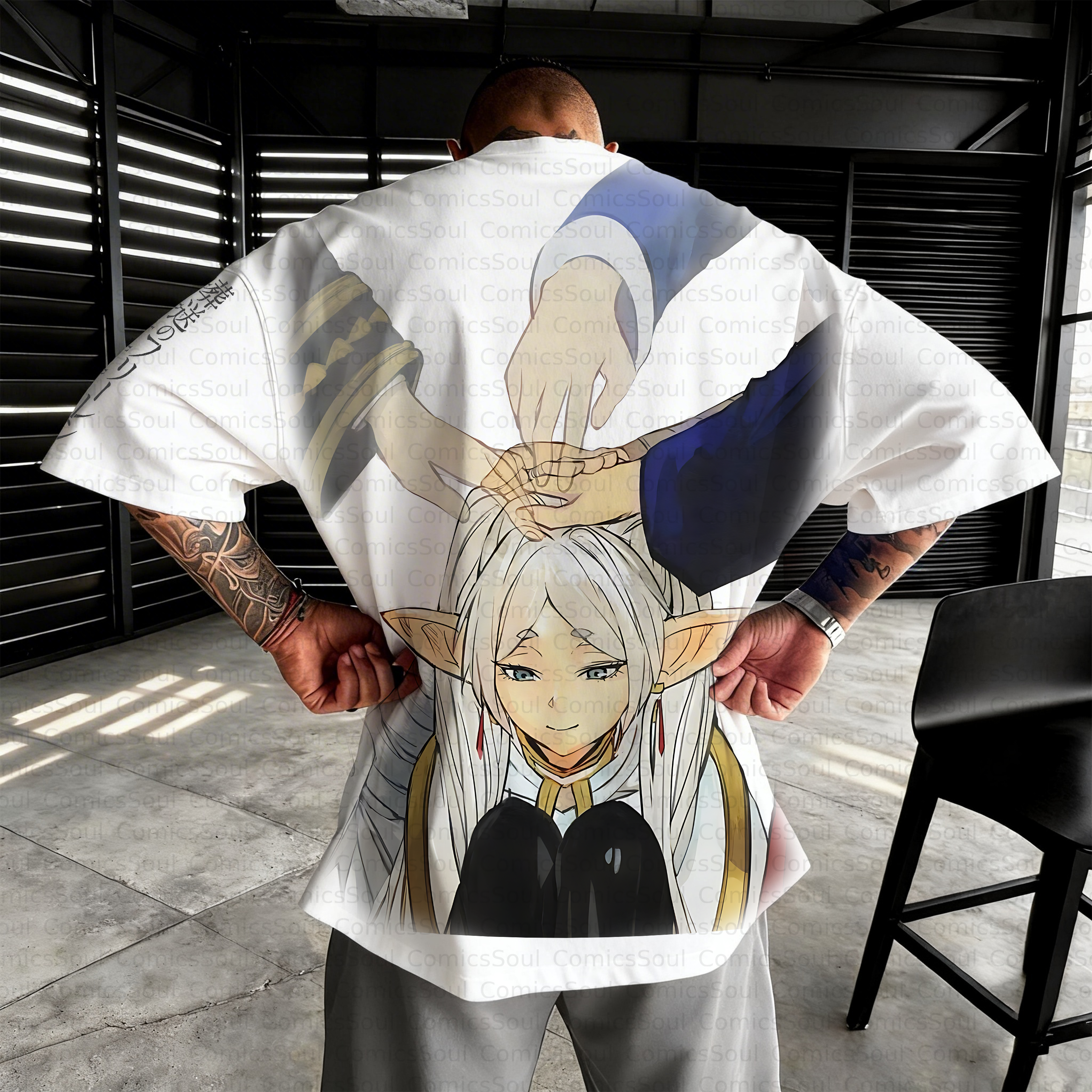 Unisex Anime Inspired Vintage T-Shirt