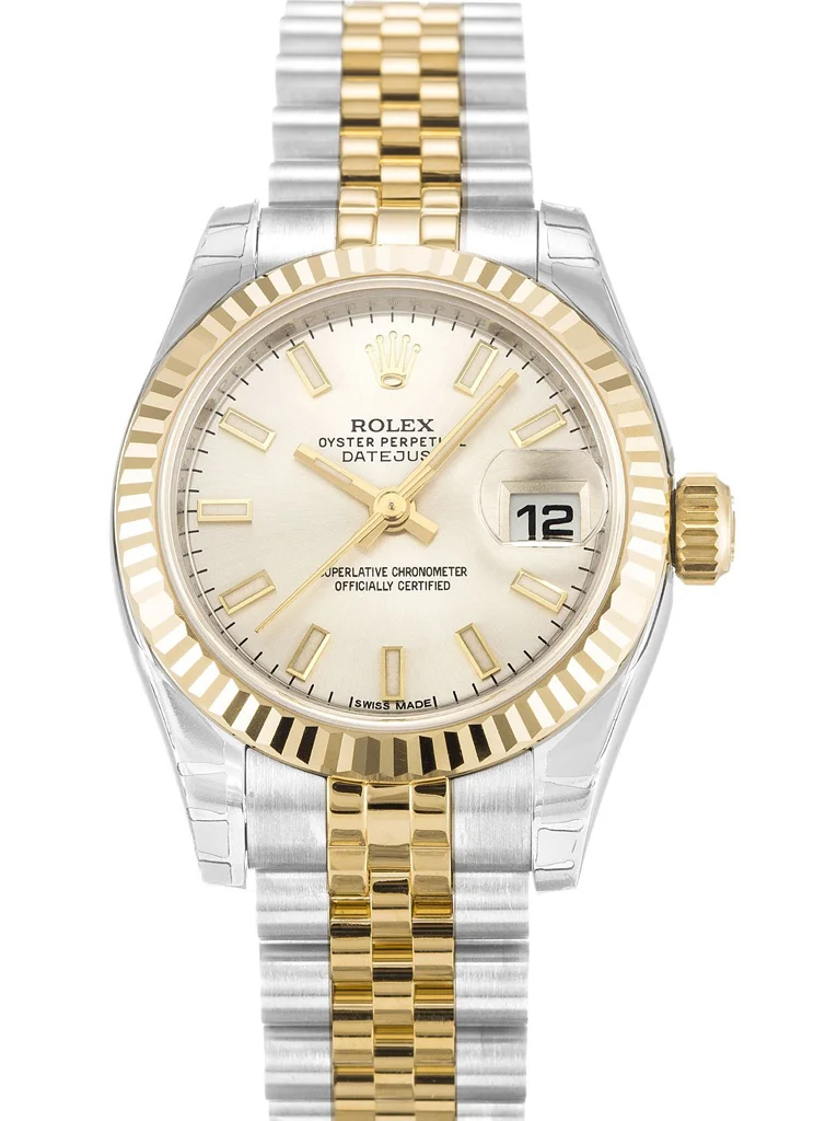 Rolex Lady-Datejust 26mm Silver Dial 179173-2