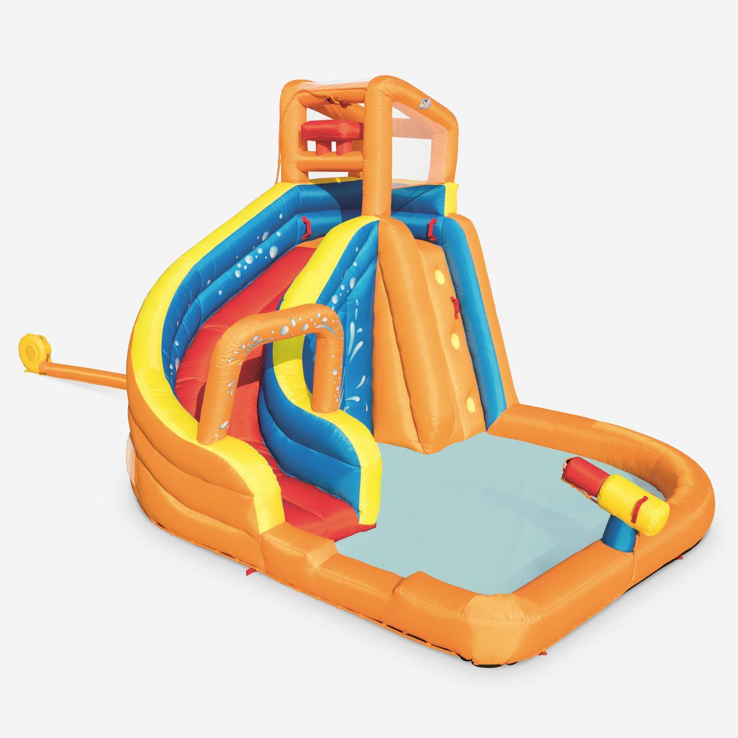 Villandry - Estructura inflable con tobogán acuático