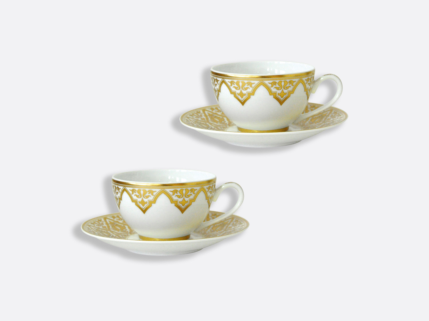 Coffret de tasses & soucoupes thé 13 cl
