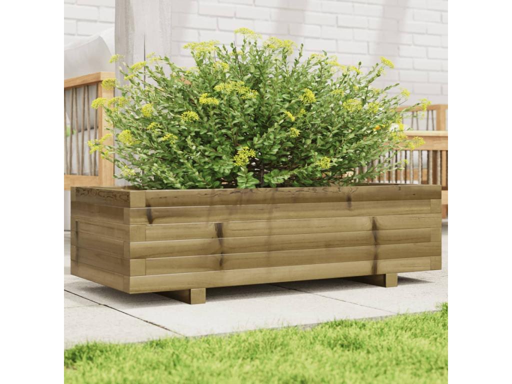Decoratodo  madera de pino impregnada 90x40x26,5 cm