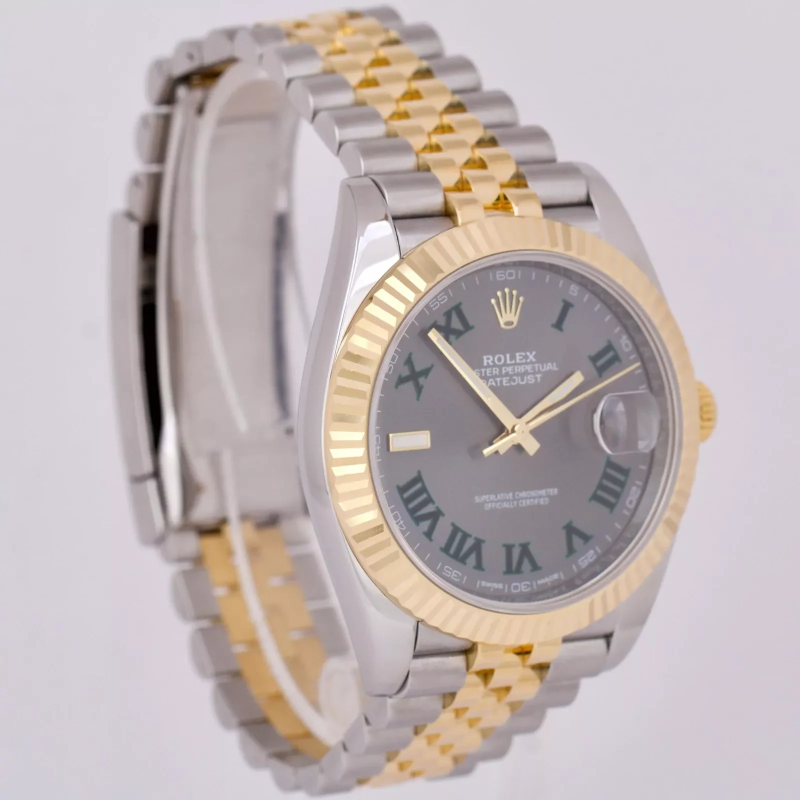 Replica Rolex Datejust Rhodium Dial 126333 “Wimbledon”