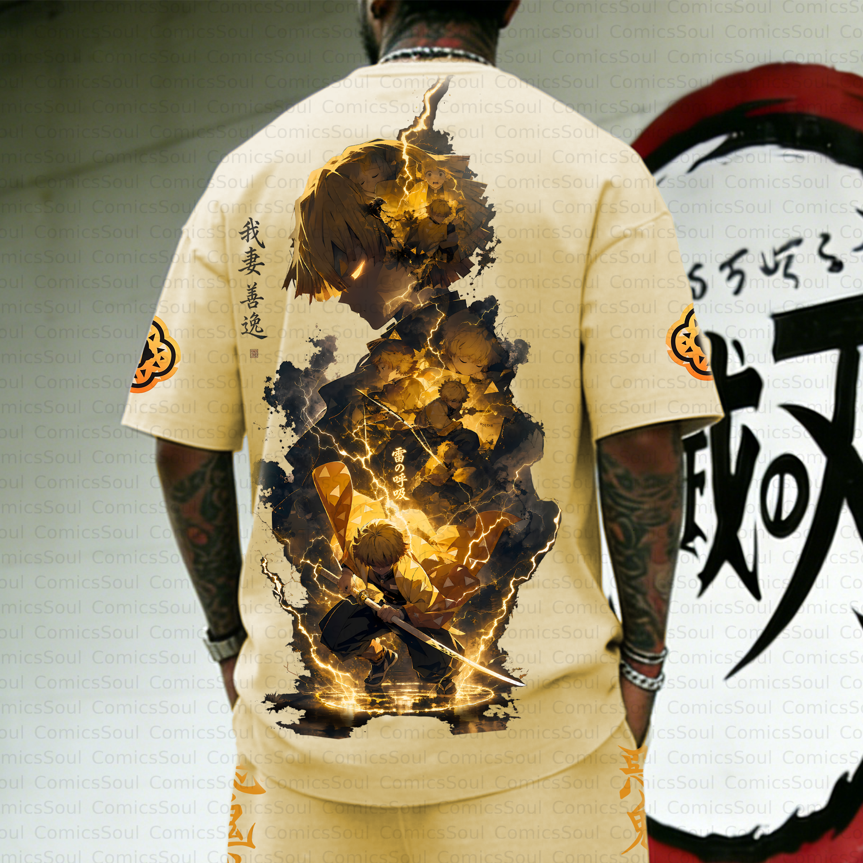 Unisex Anime Inspired Vintage T-Shirt