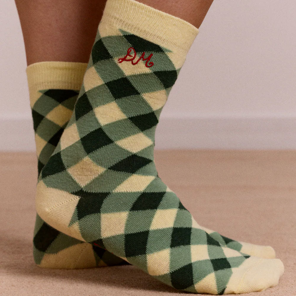Damson Madder - Chaussettes Lot de 2 - Vichy