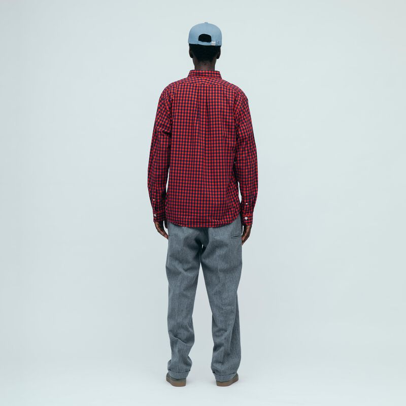 HUMAN MADE GINGHAM CHECK BD SHIRT