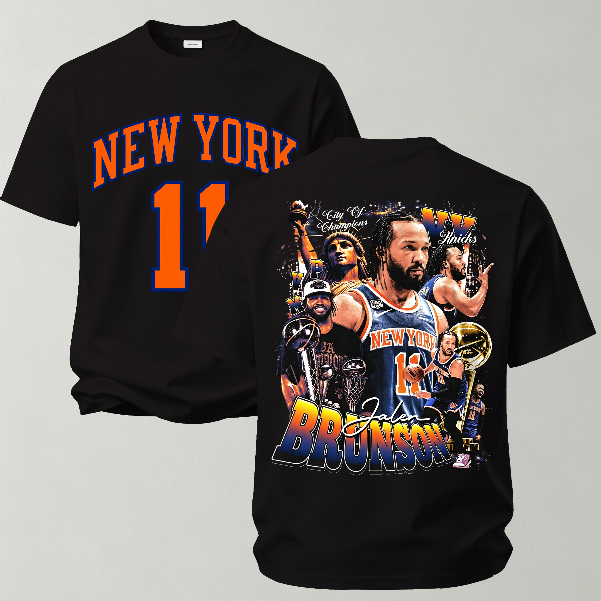 Championship Victory No.11 Basketball Printed Unisex Oversized T-shirt