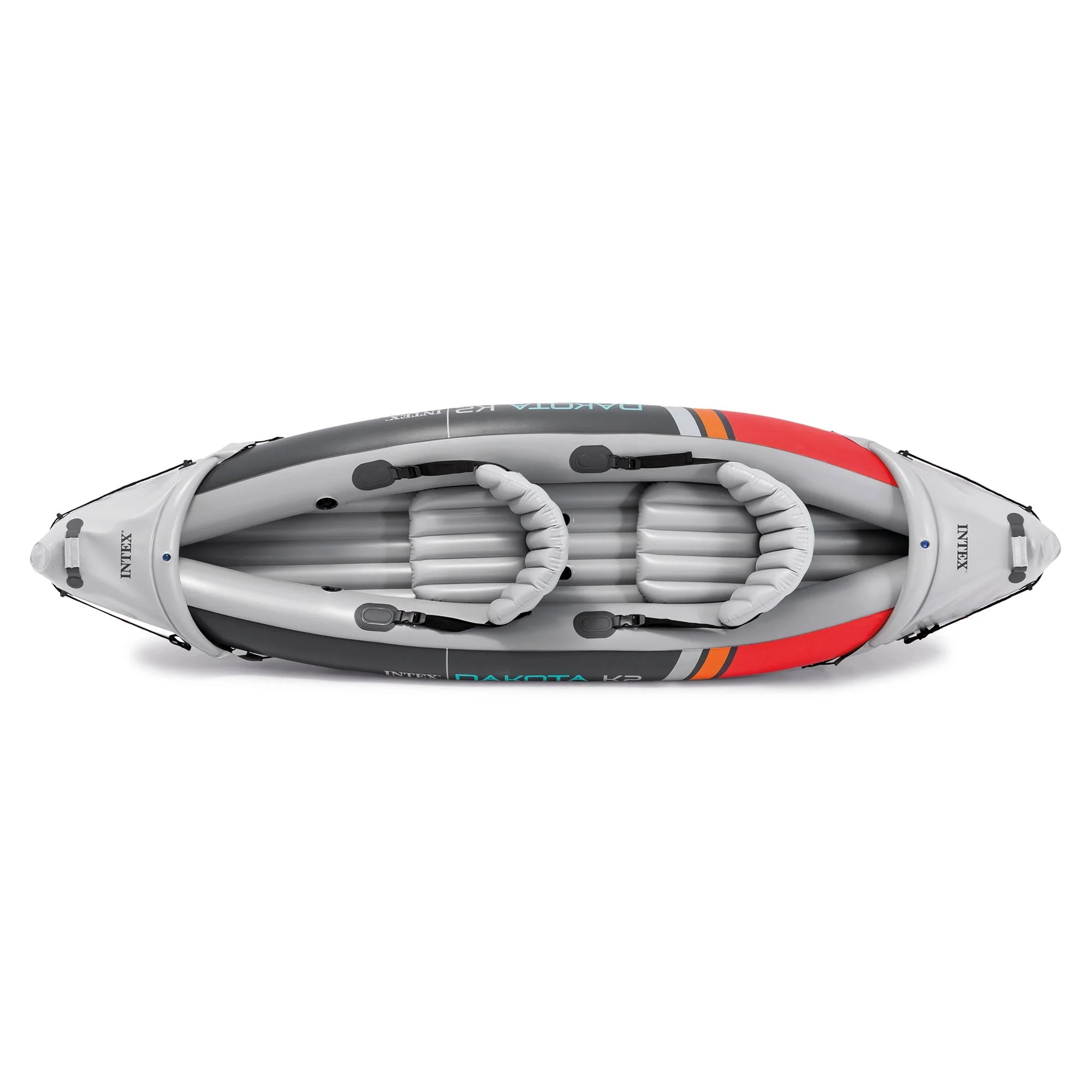 Intex Dakota K2 2 Person Inflatable Kayak & Accessory Kit w/Oars & Pump - Image 8