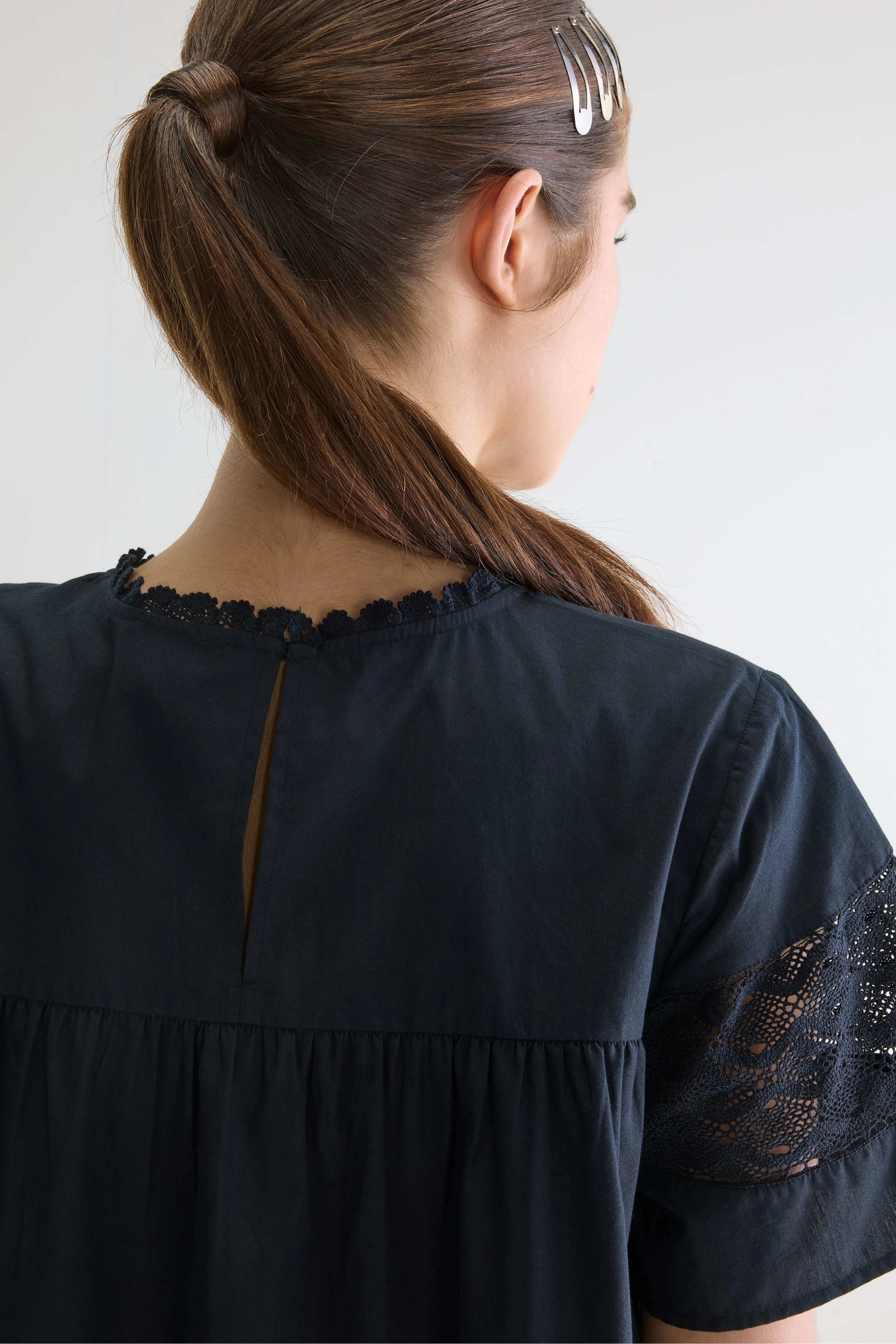 Bellerose Delhi babydoll dress (261 / W / METEORITE)