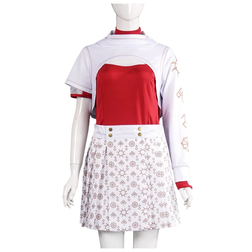 Halloween Costumes Vampire Dress Cosplay Outfit Set - Image 3 Halloween Costumes Vampire Dress Cosplay Outfit Set - Image 3