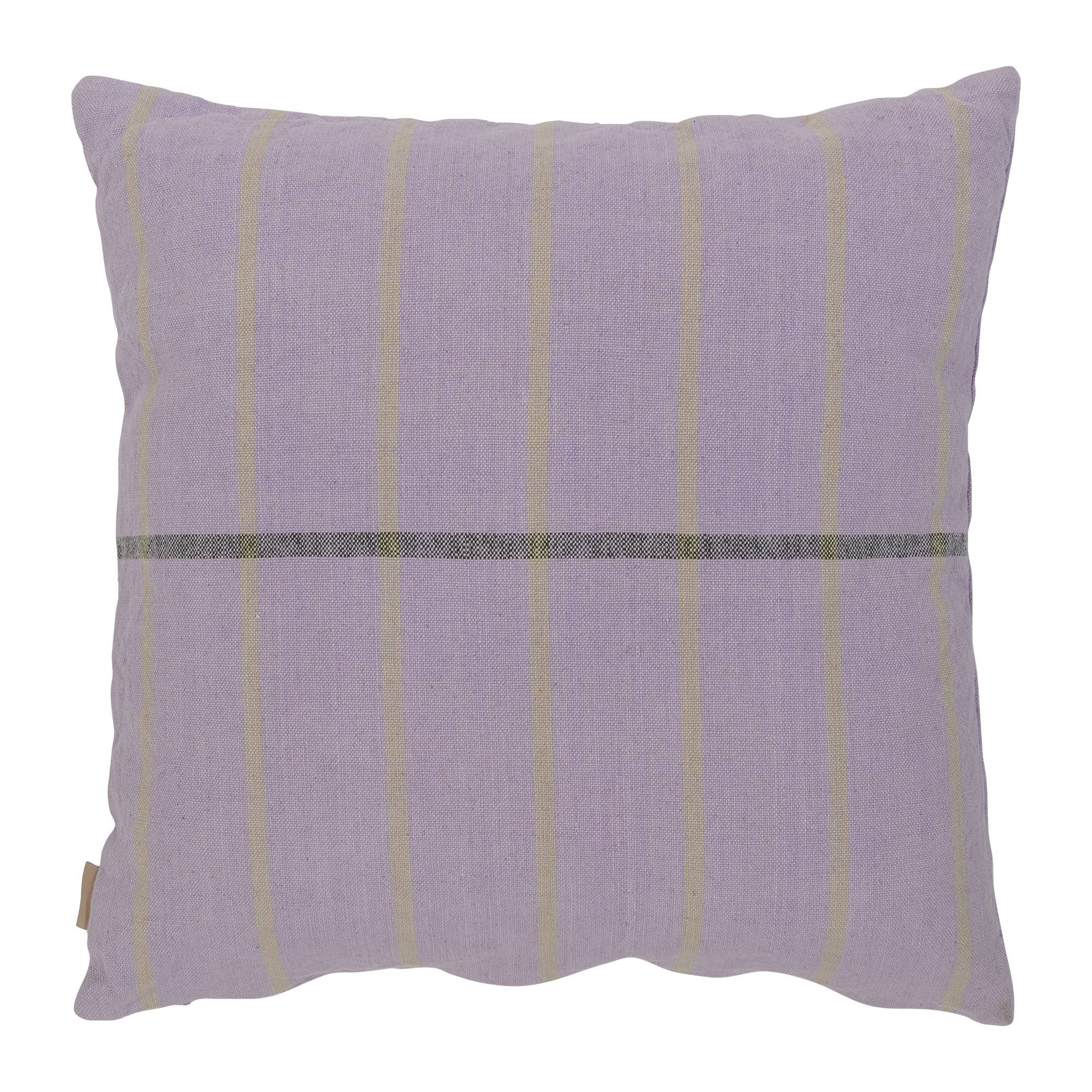 by fonQ Linen Line Sierkussen 50 x 50 cm - Lavendel