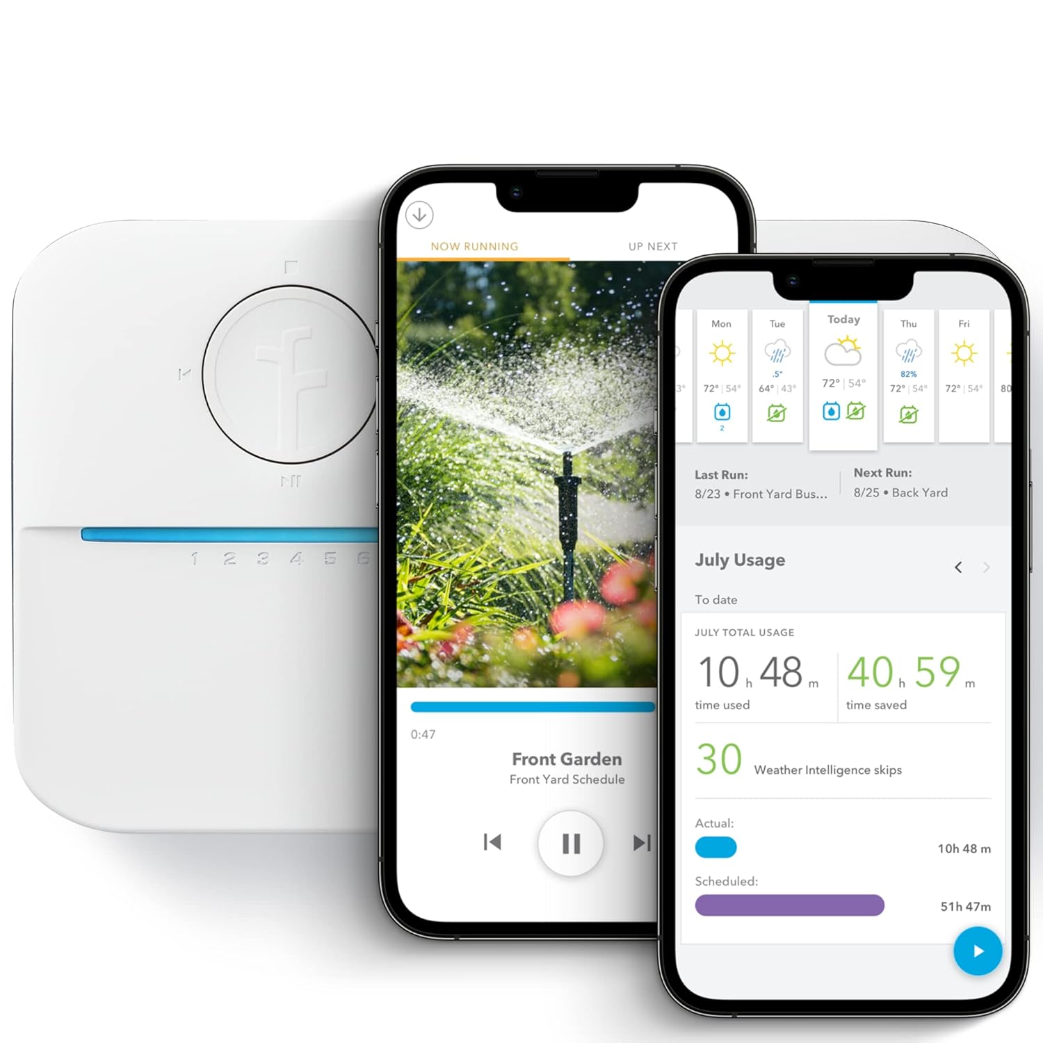 WAYFAIR Rachio 3: 8 Zone Smart Sprinkler Controller + Smart Hose Timer Bundle (Automate Water & Sprinkler Schedules For Lawn, Garden, & Yard Care)