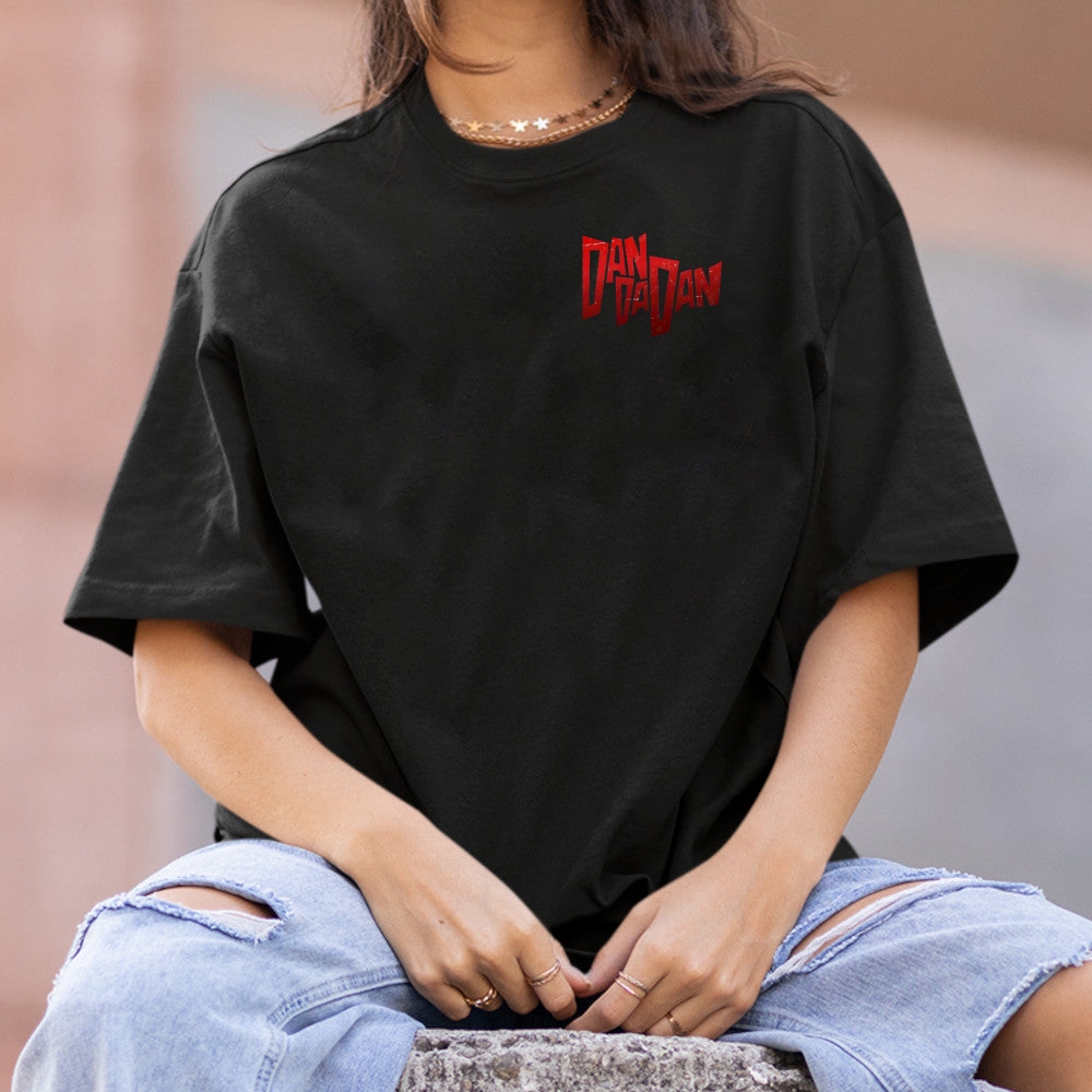 DANDADAN Cotton Unisex Round Neck Anime T-shirt TeeThreads Sustain the Scene with Custom Apparel