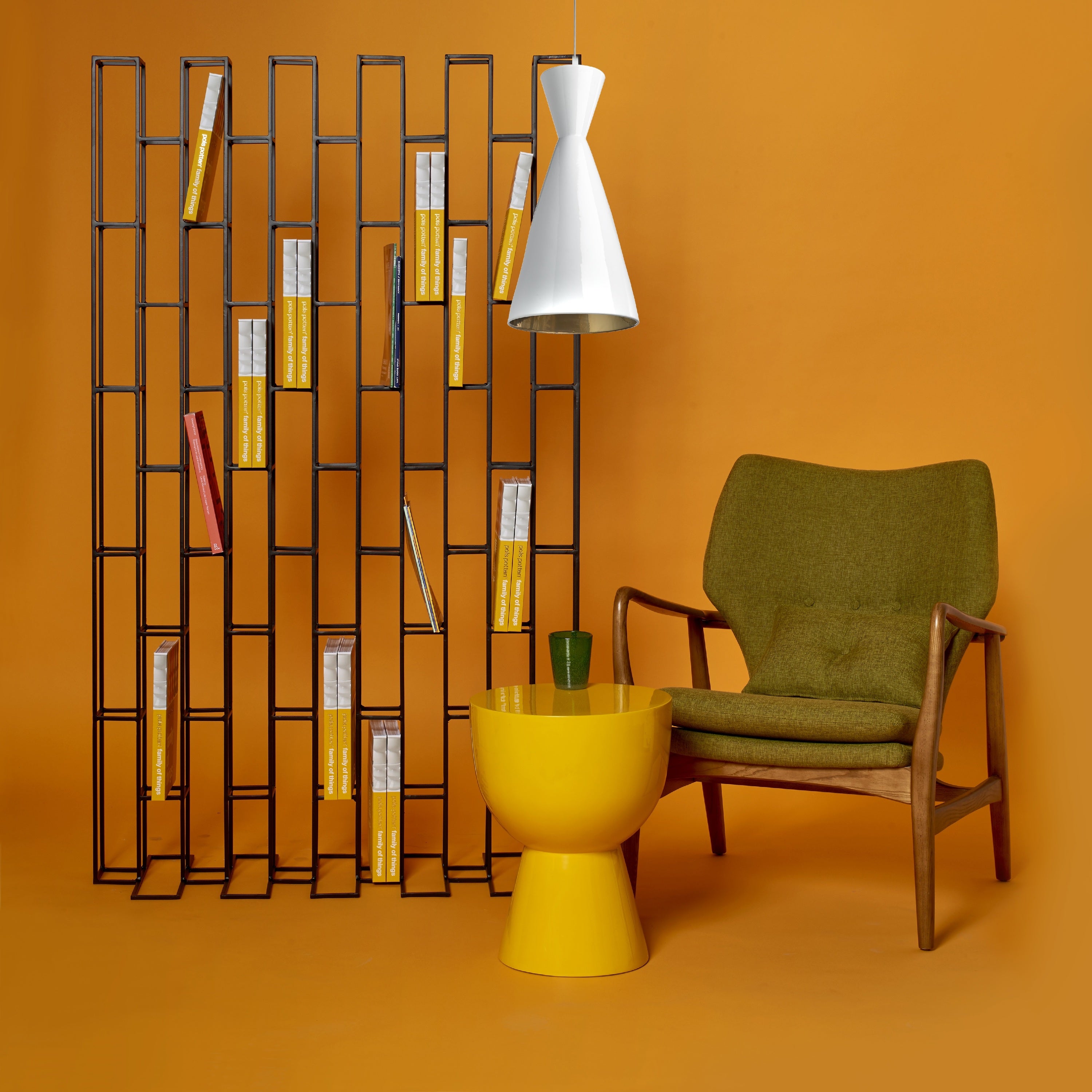 POLSPOTTEN Tip Tap Bijzettafel - Geel