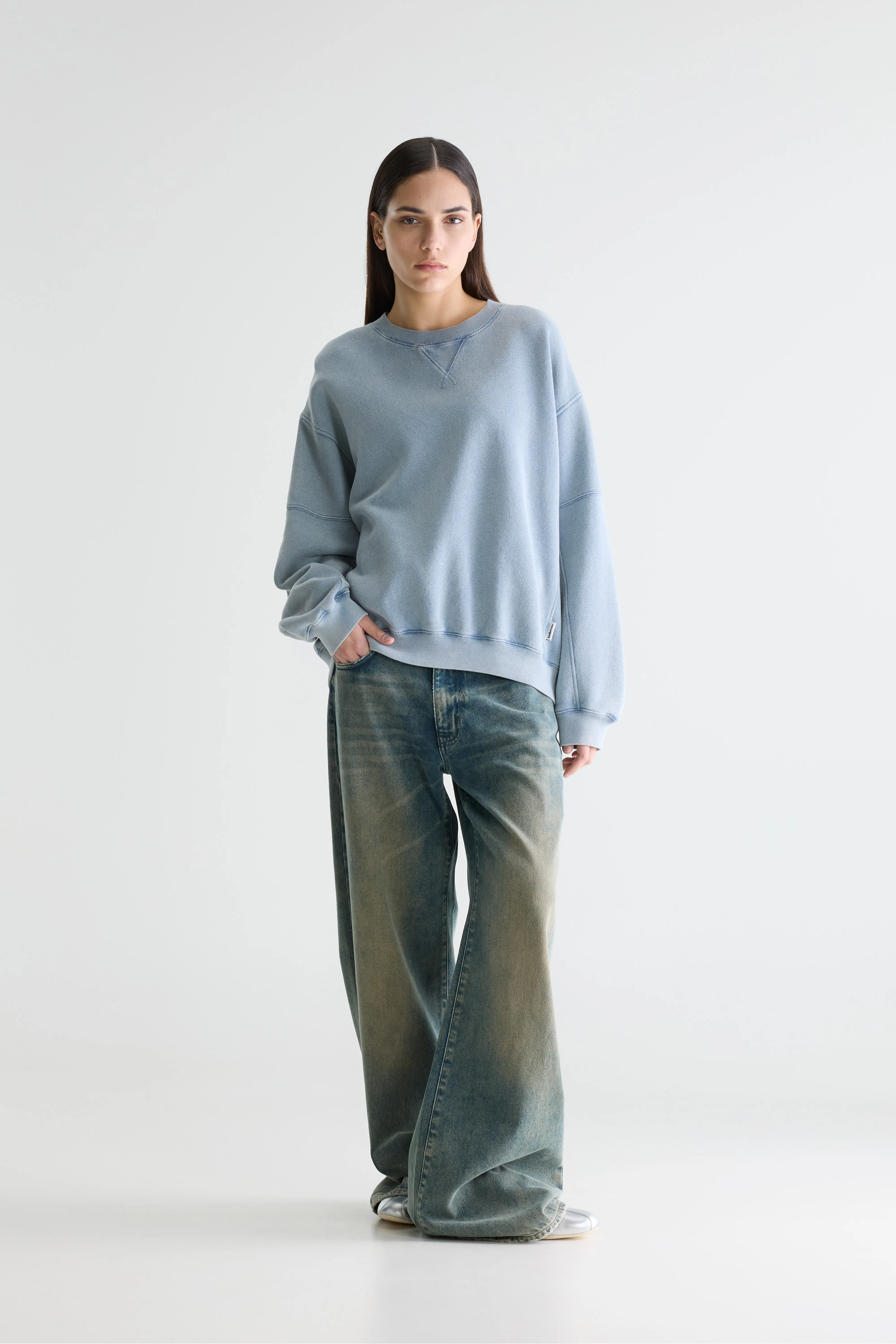 Bellerose Flips crewneck sweatshirt (261 / W / ARTIC)