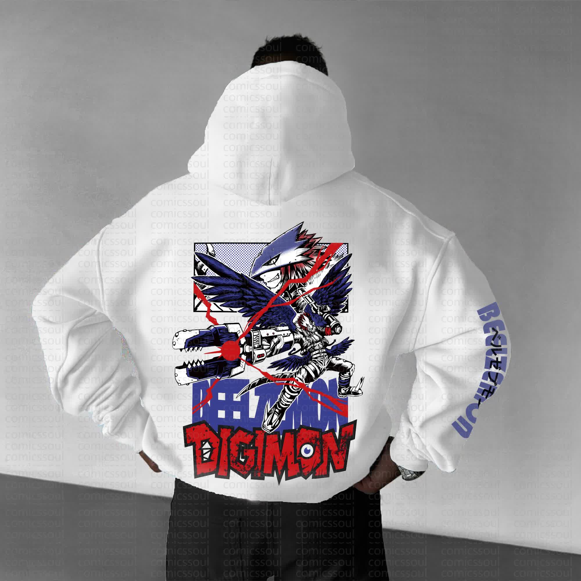 Unisex Anime Graphic Streetwear Vintage Hoodie丨Comicssoul