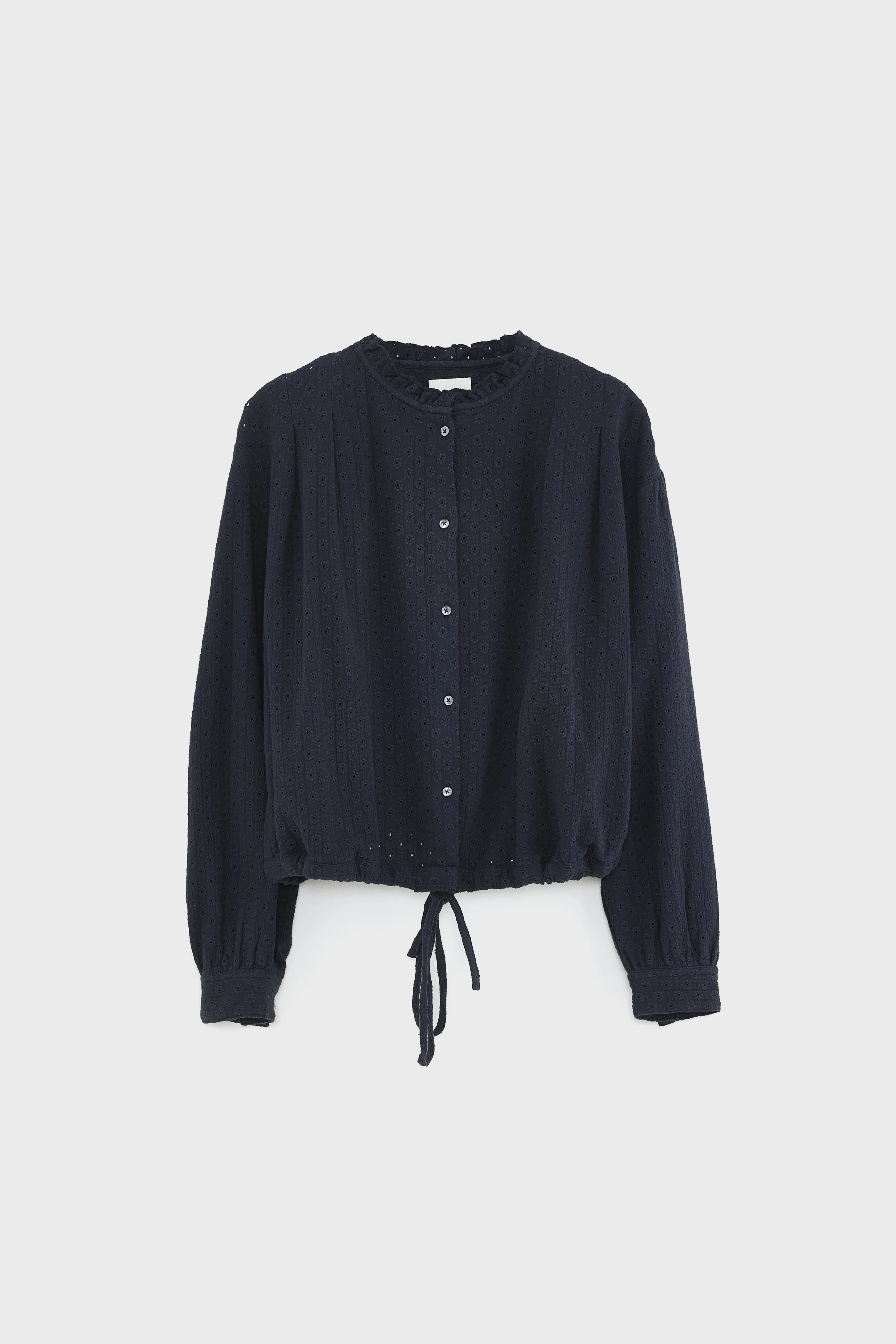 Bellerose Chelsy embroidered blouse (261 / W / NAVY)