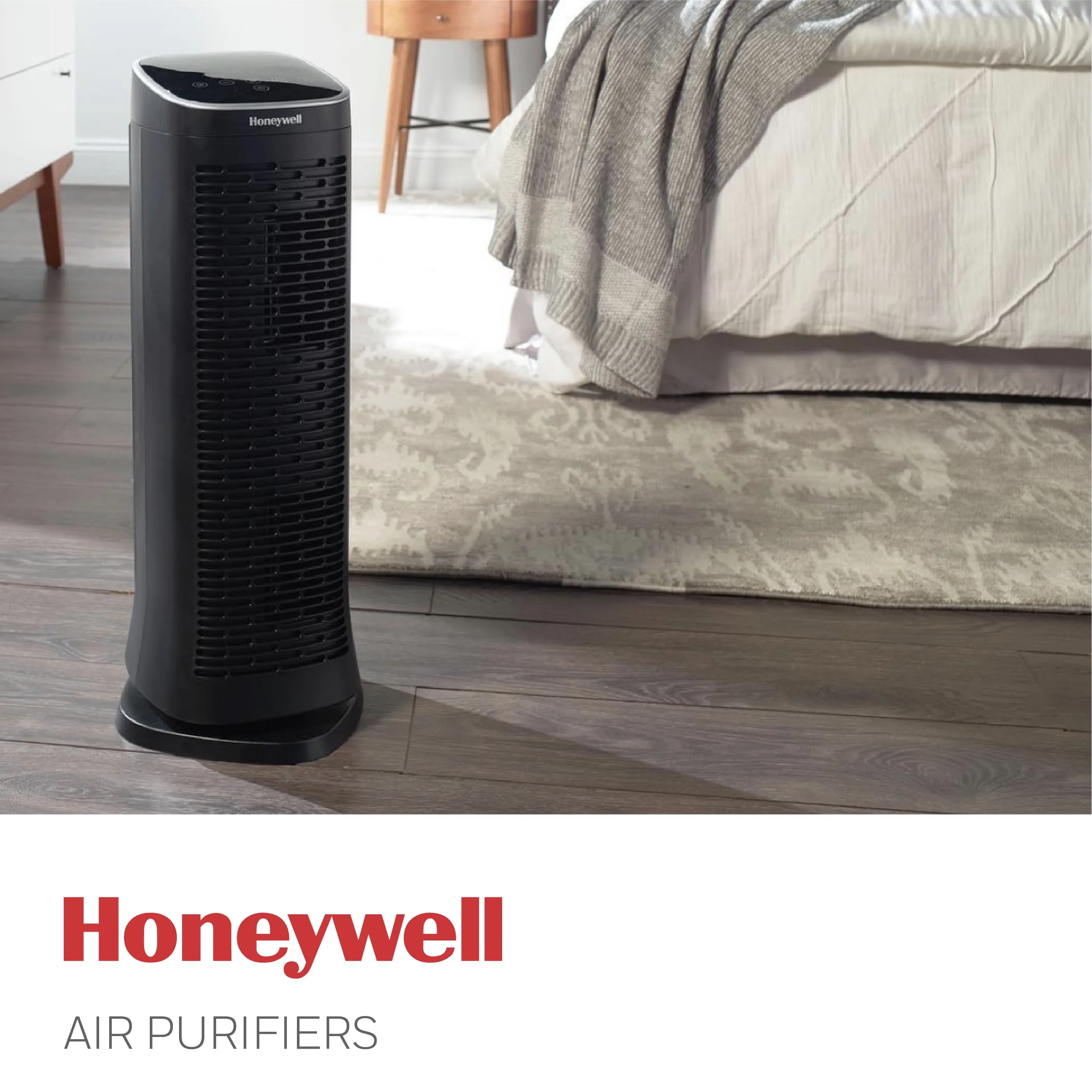 Honeywell Air Genius 5 Air Purifier with Washable Filter, Large Rooms, 250 sq ft, Black, HFD320 - Image 11