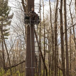 21-Foot 2-Person Ladder Treestand With Adjustable Shooting Rail - Image 6 21-Foot 2-Person Ladder Treestand With Adjustable Shooting Rail - Image 6