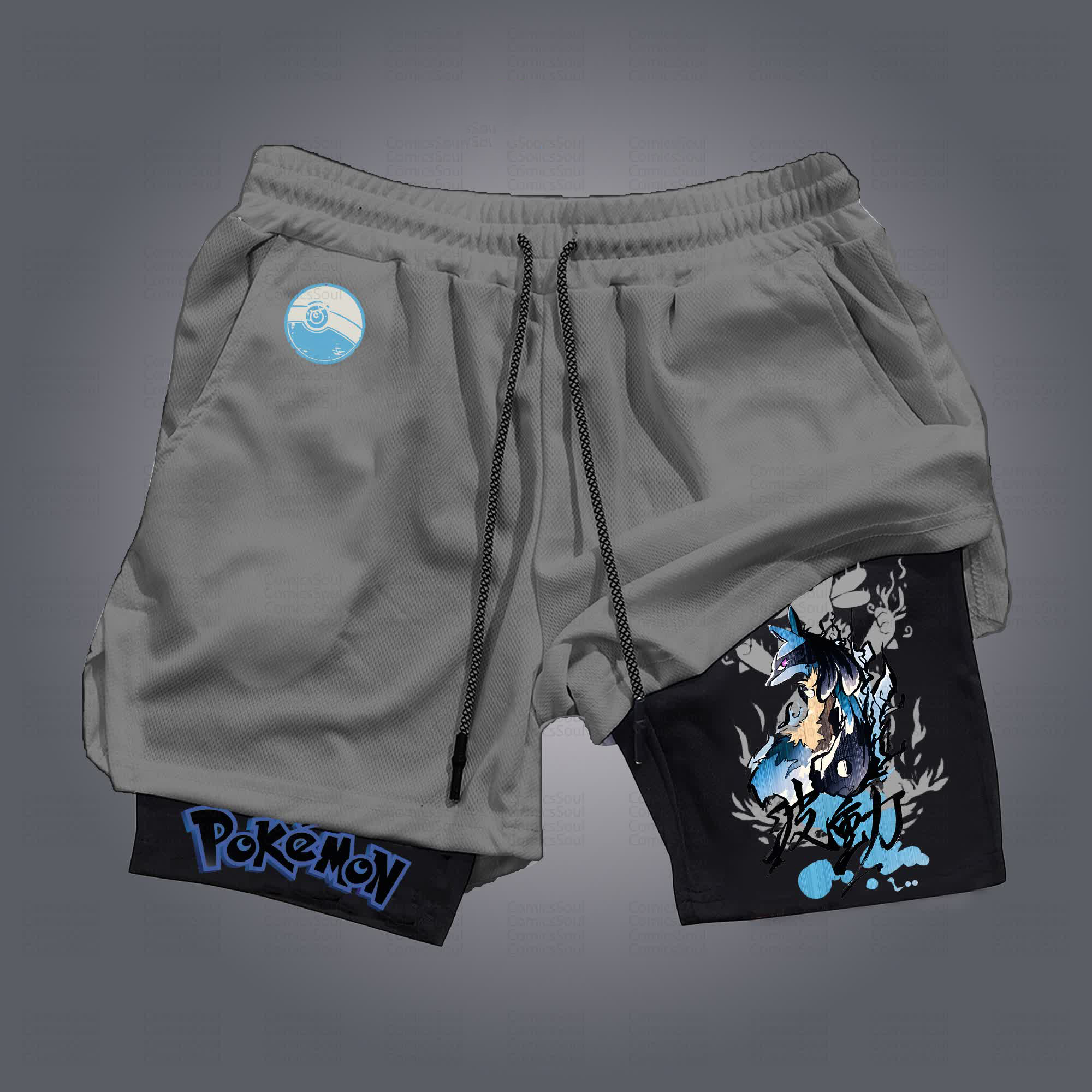 Unisex Casual Anime Streetwear Shorts 丨Comicssoul
