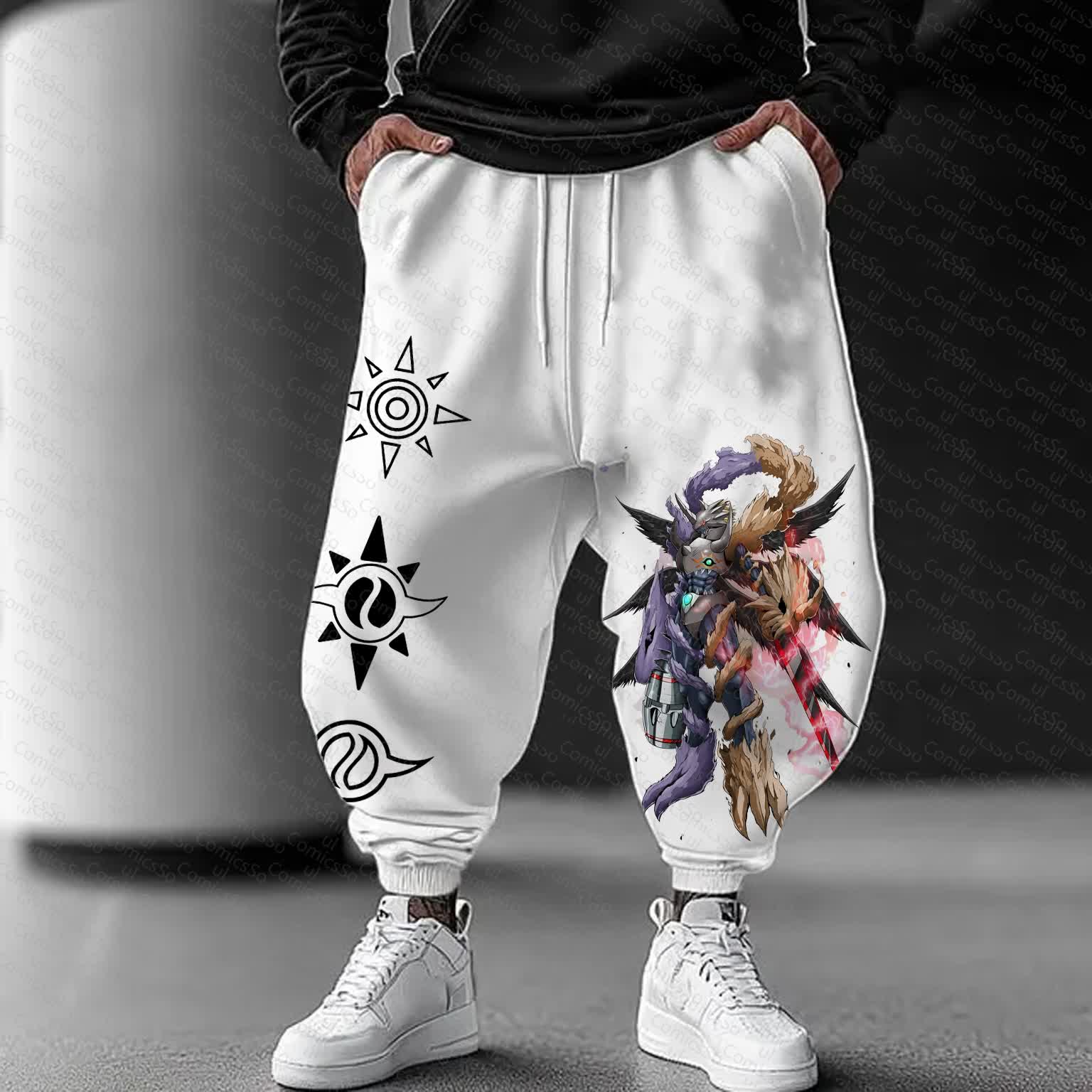Unisex  “Comicssoul” Casual Anime Streetwear Pants