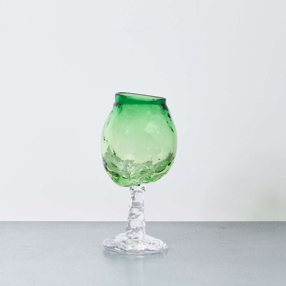 Verre à vin - Vert Bristol