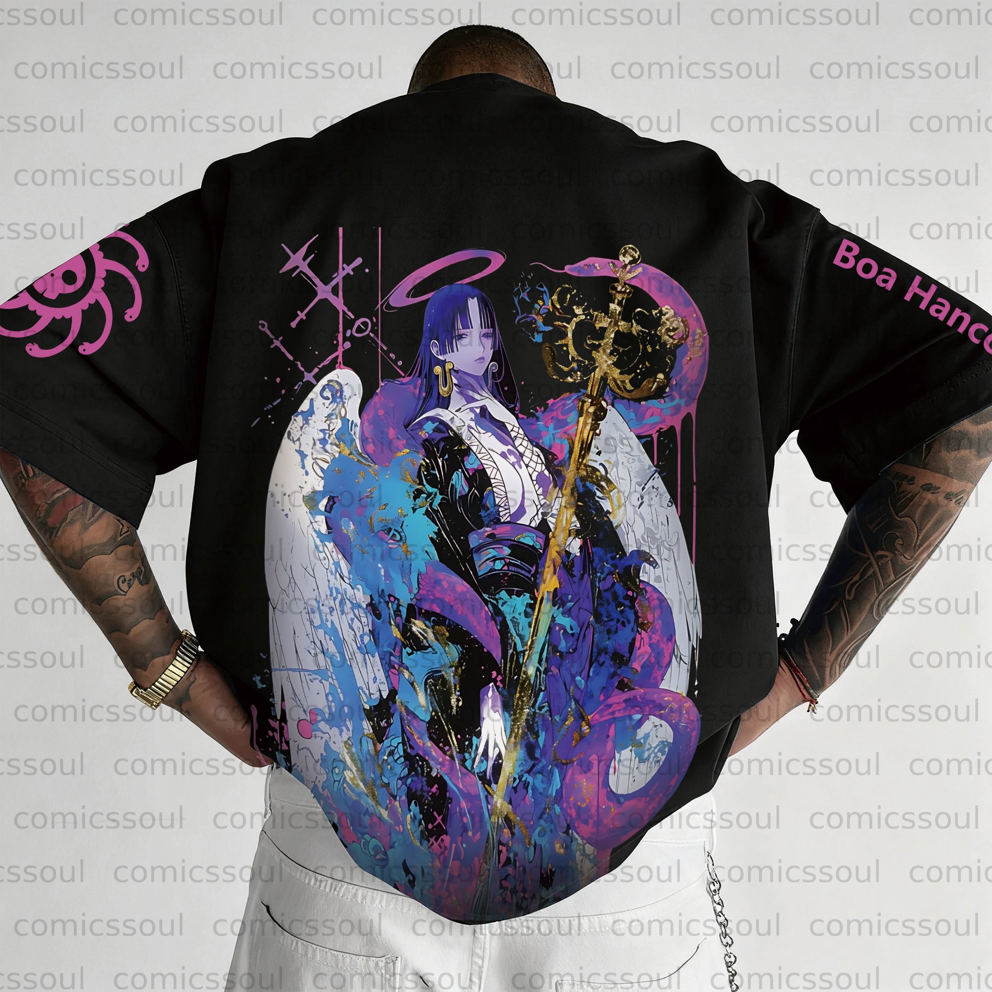 Unisex Anime Inspired Vintage T-Shirt