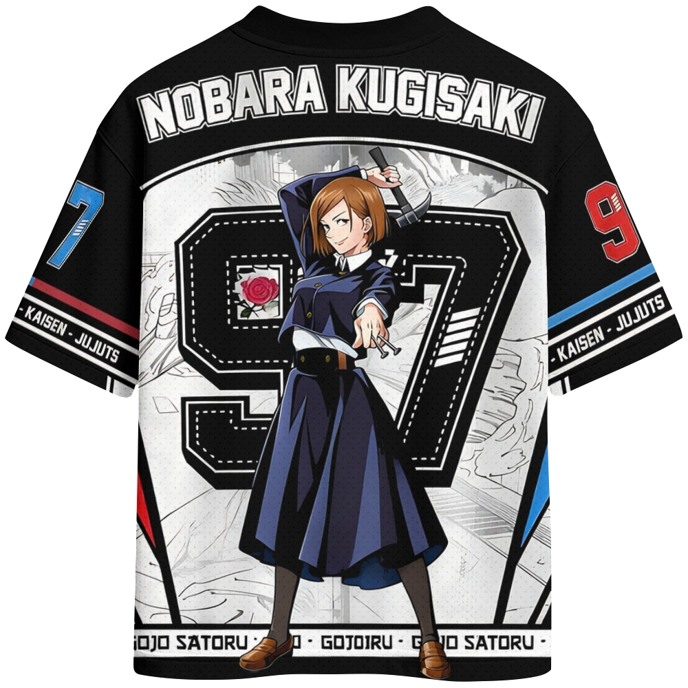 Jujutsu Kaisen Crew Neck Football Jersey