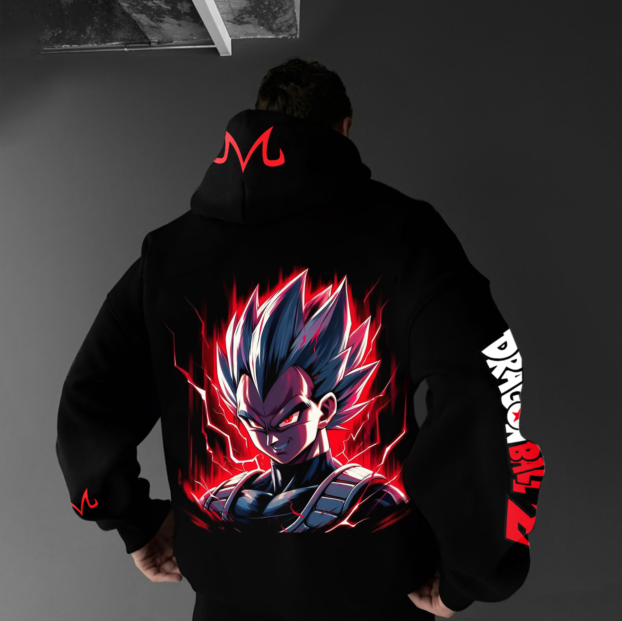 Unisex Anime Print  Casual Oversized Hoodie
