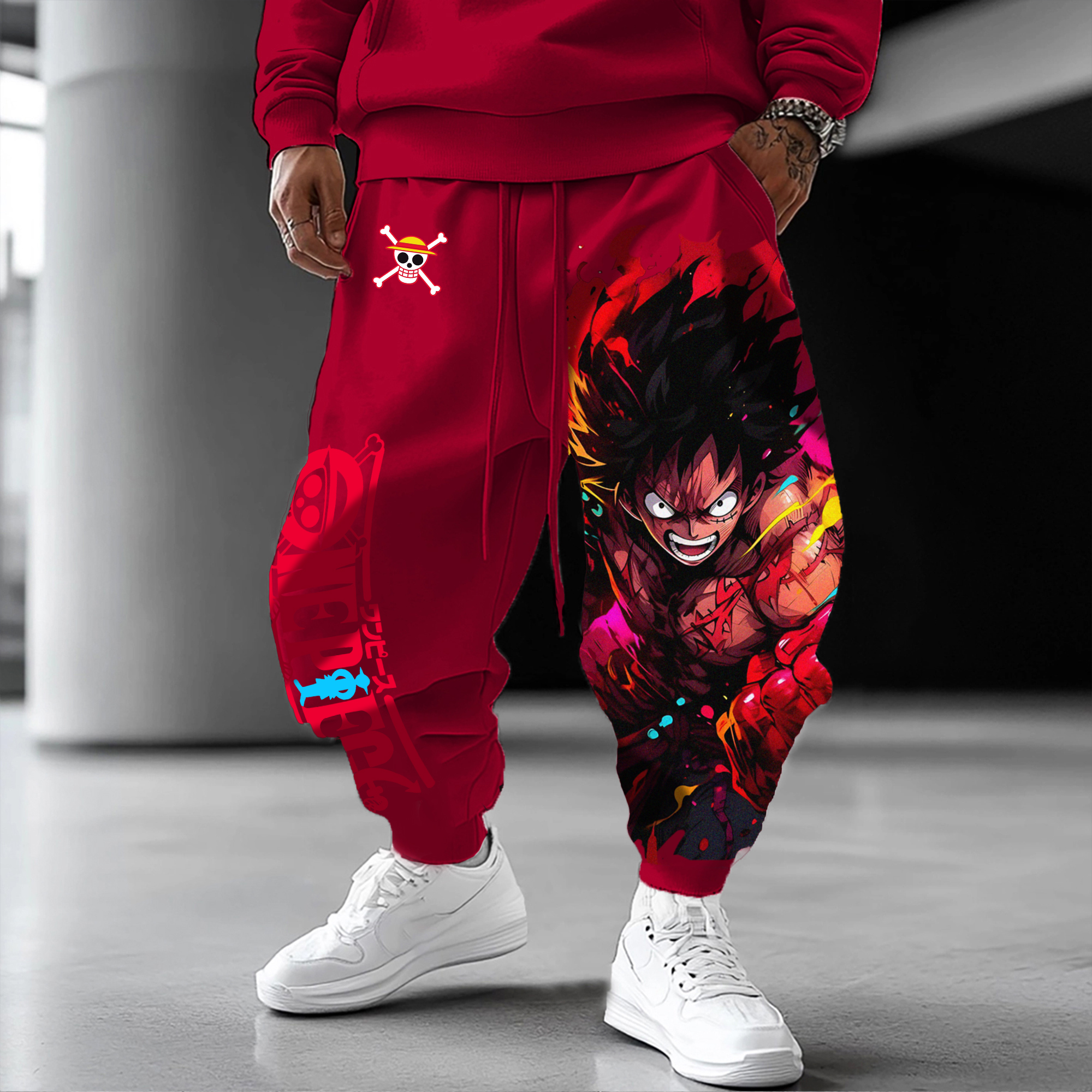Unisex Anime Inspired Vintage Pants丨Comicssoul