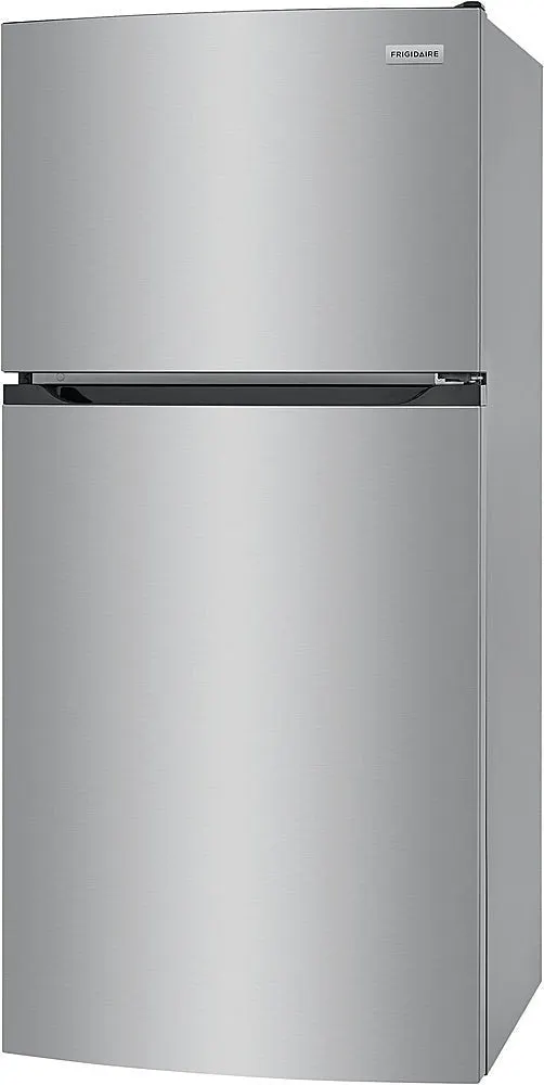 Frigidaire – 13.9 Cu. Ft. Top-Freezer Refrigerator – Brushed Steel