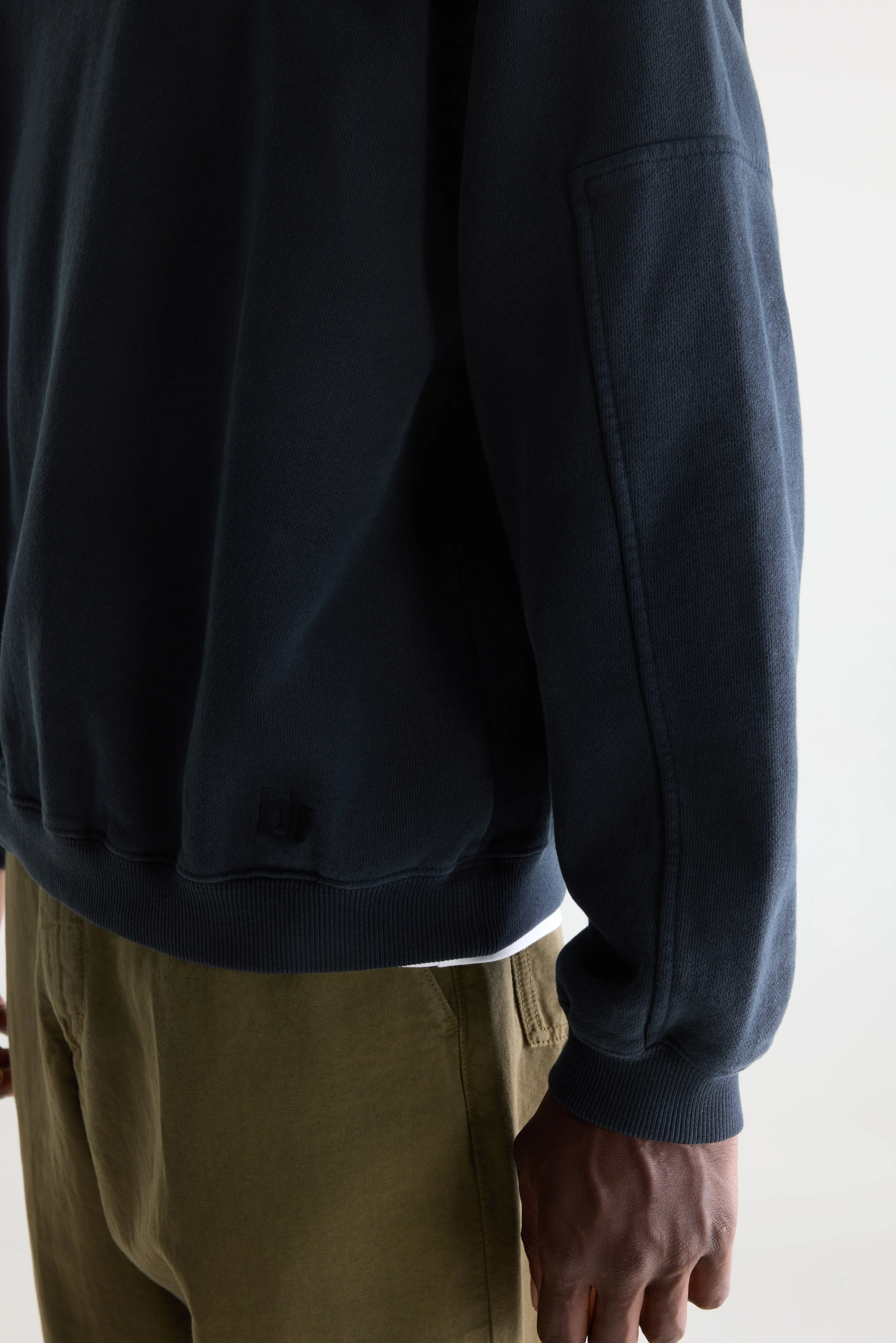Bellerose Fapien crewneck sweatshirt (261 / M / DARK NAVY)