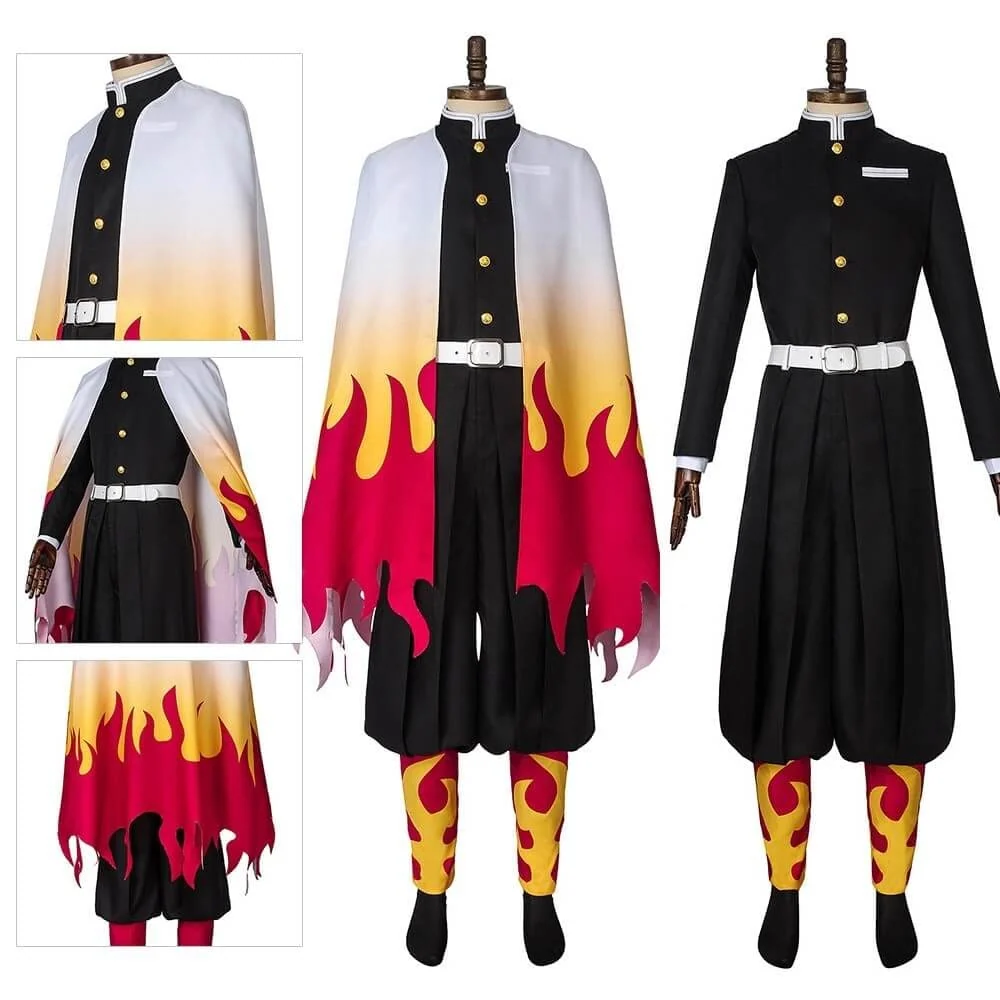 Halloween Costumes Anime Kimono Cosplay Outfit Set - Image 12 Halloween Costumes Anime Kimono Cosplay Outfit Set - Image 12