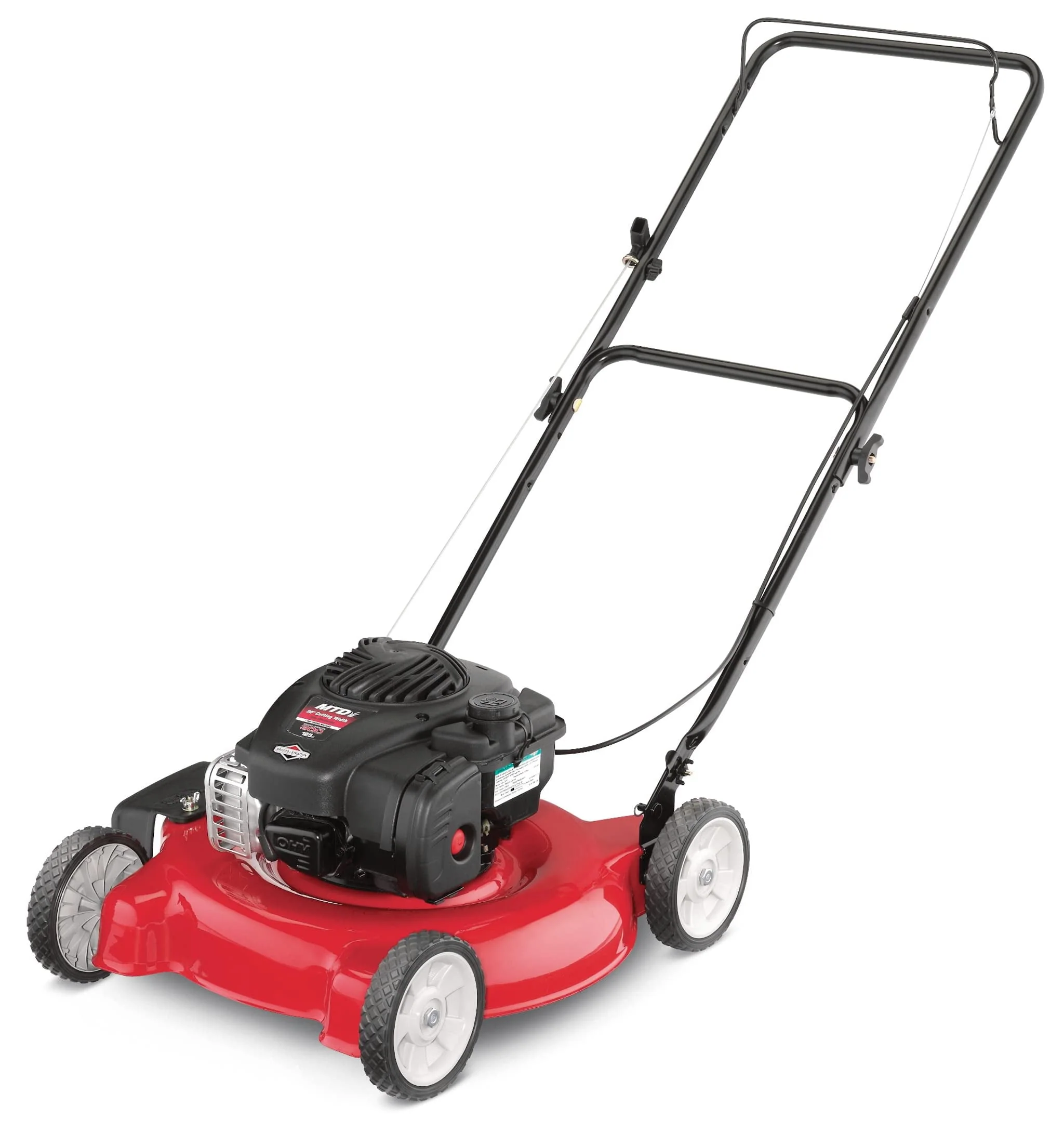 Yard Machines 20 - in 125CC Walk Behind Push Mower with Side Discharge Cutting System(1)