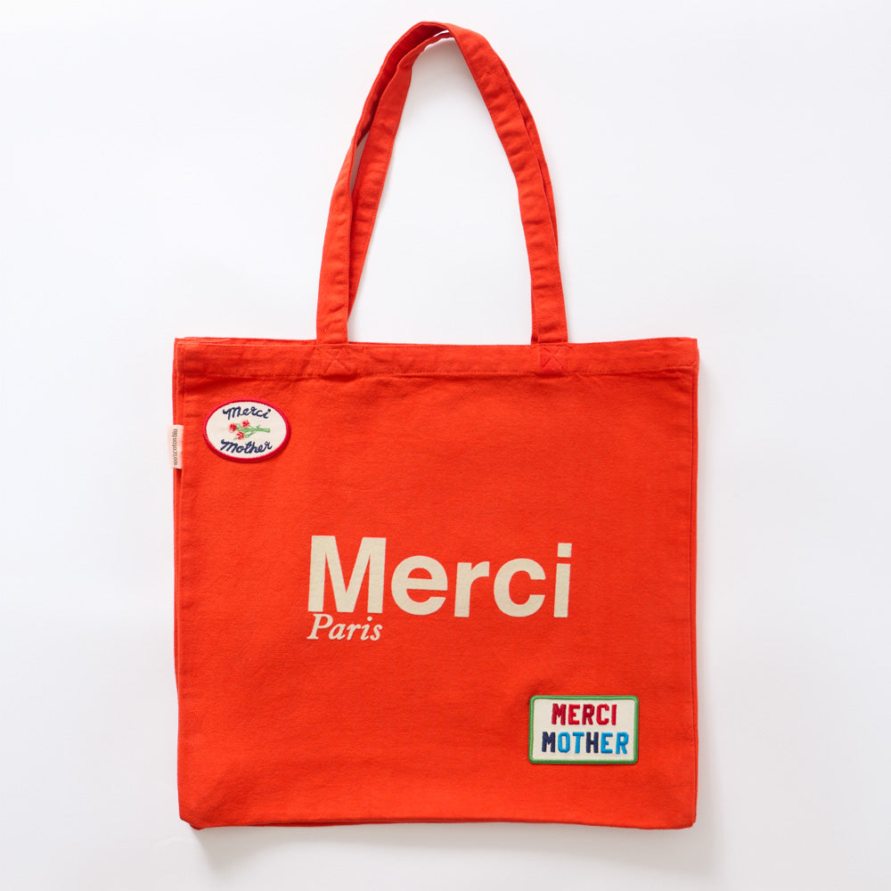 Mother x Merci - Totebag - Rouge & Crème