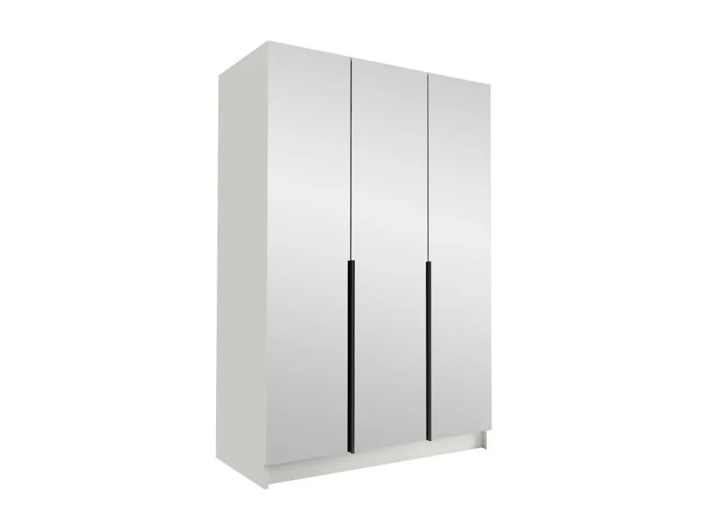Armario Homepleno 203 Negro | Blanco 215x150x58cm Puertas de armario - Con bisagras bpsq70317
