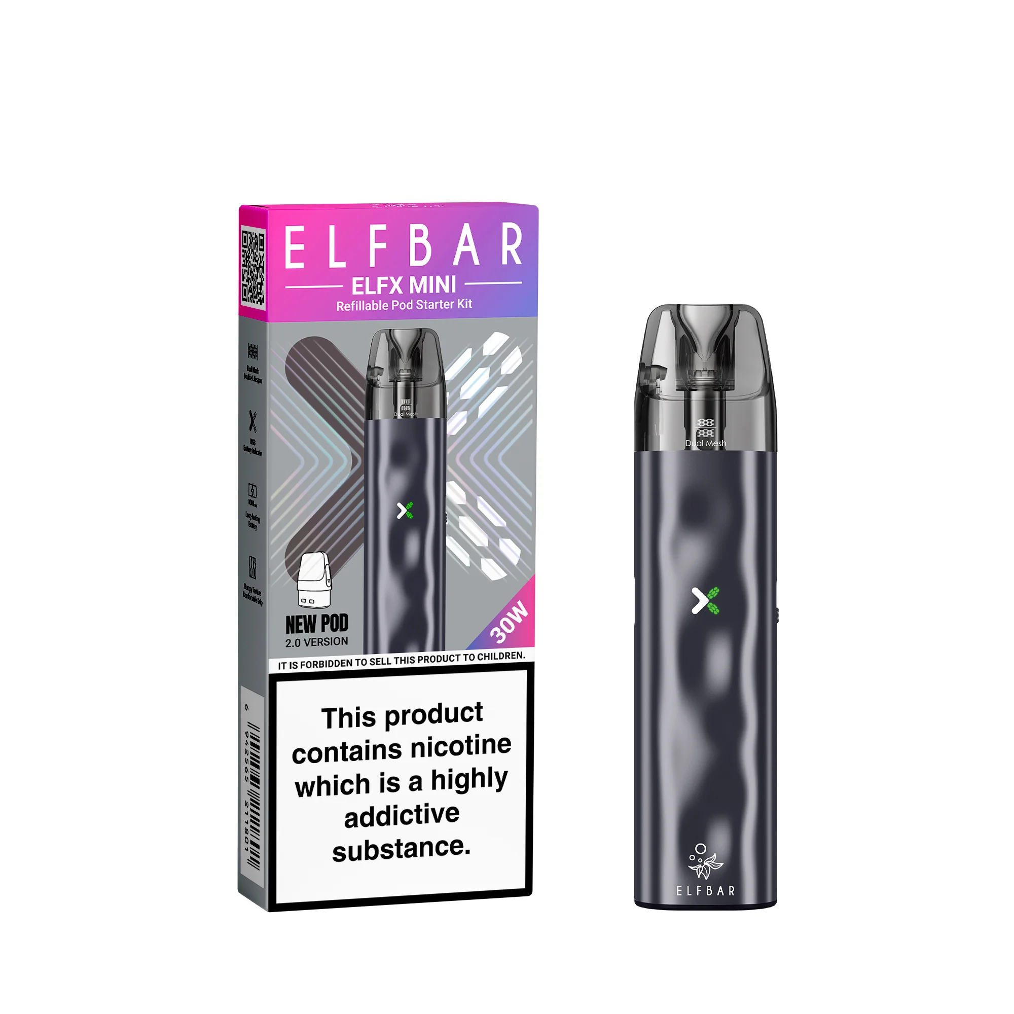 ELFBAR ELFX Mini kit pod rechargeable