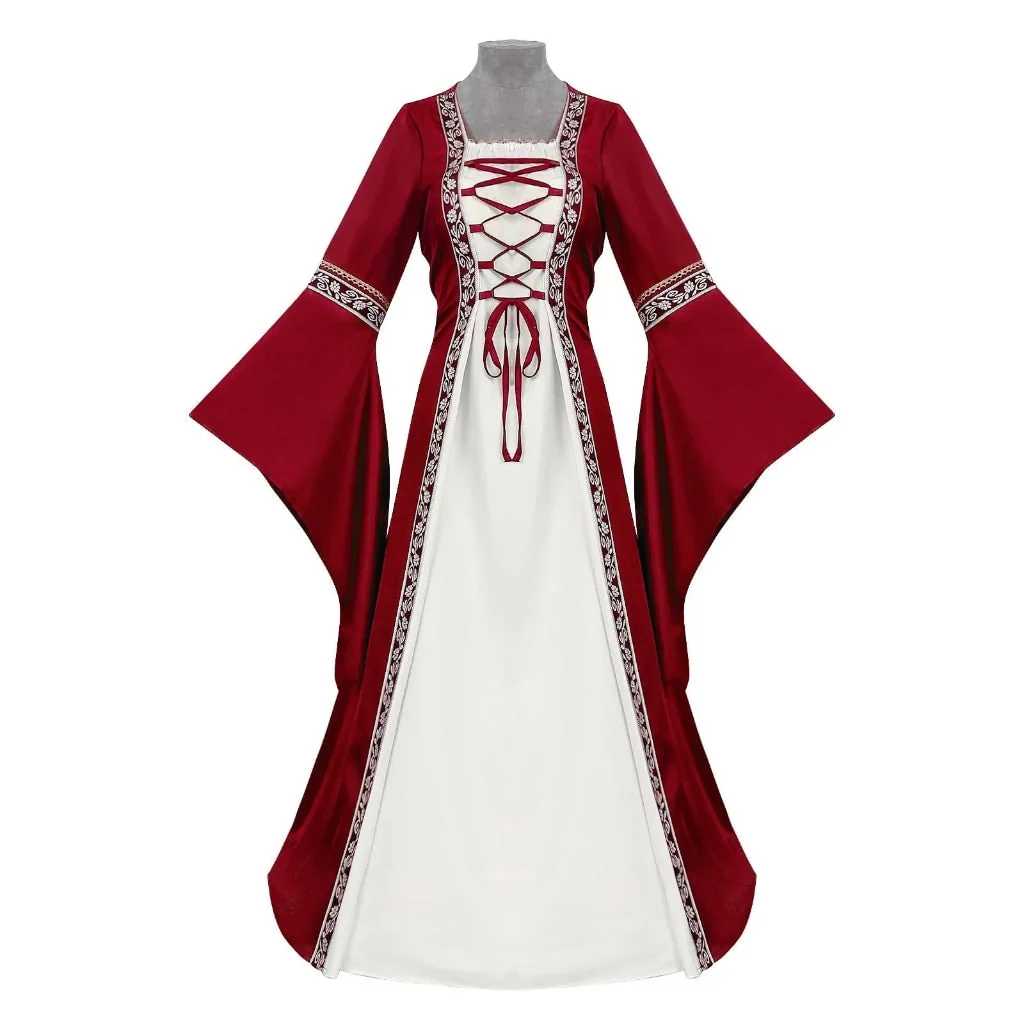 Halloween Costumes Womens Medieval Dress Renaissance Outfit - Image 3 Halloween Costumes Womens Medieval Dress Renaissance Outfit - Image 3