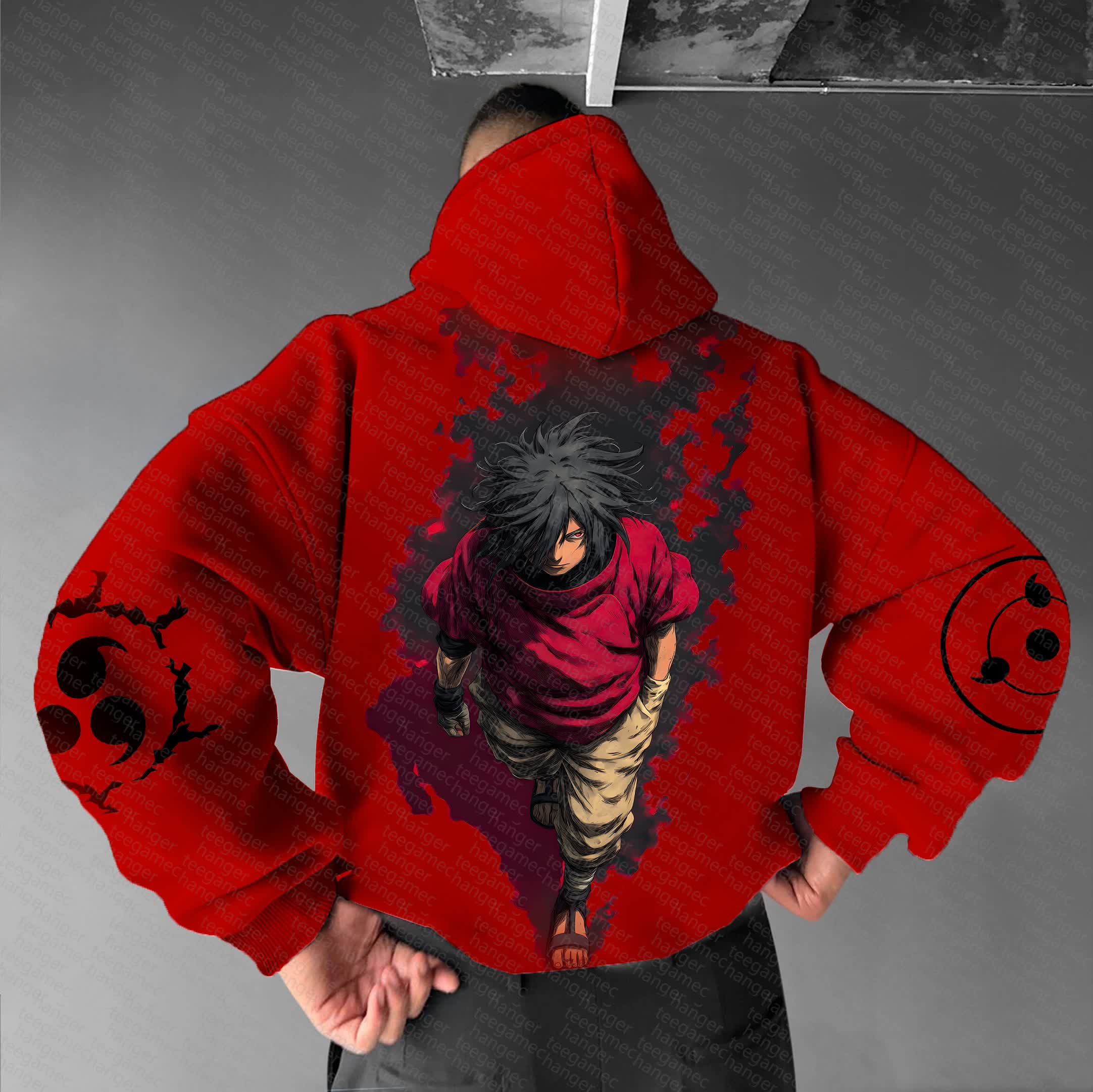 Unisex  Anime Graphic Streetwear Vintage Hoodie