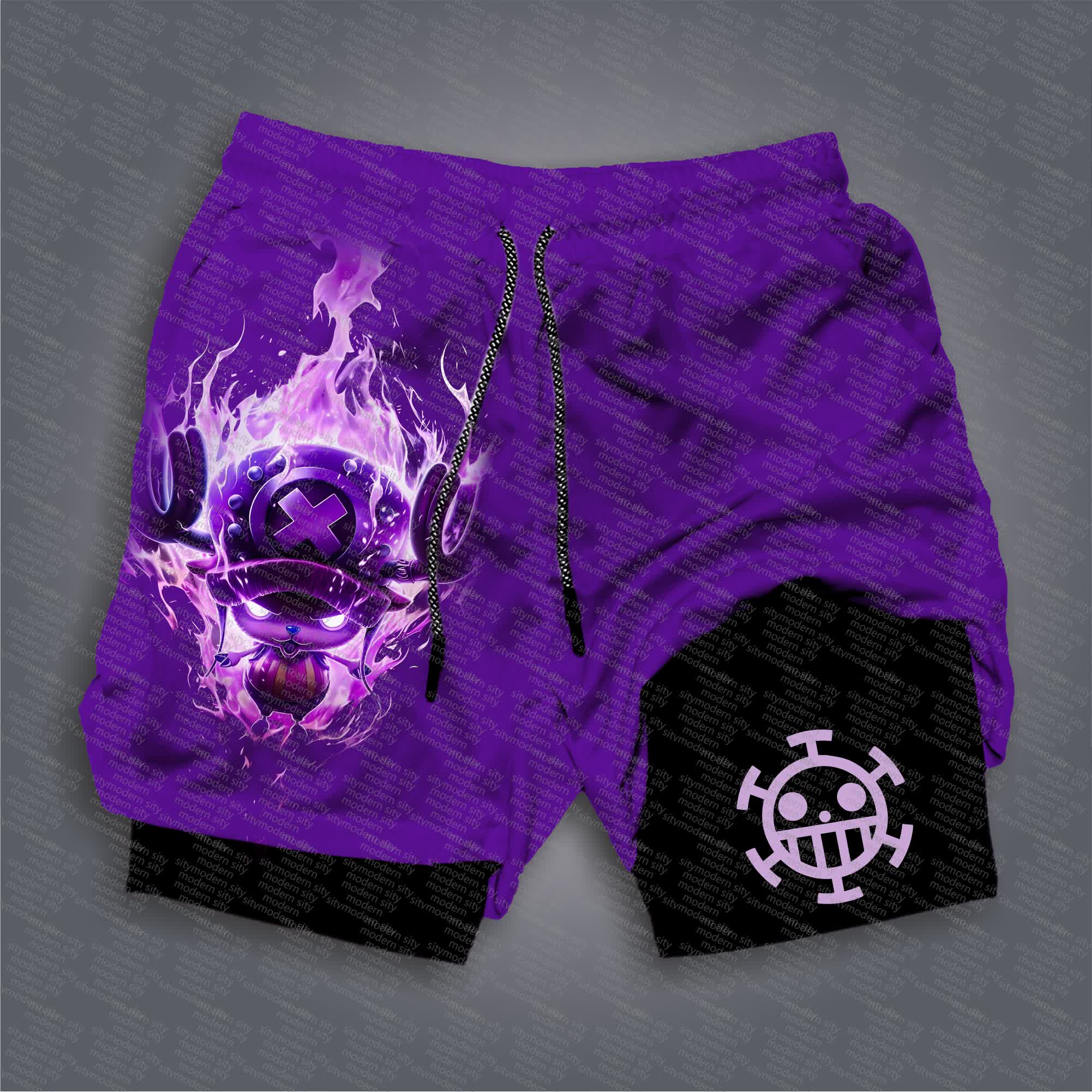 Unisex Casual Anime Streetwear Shorts | Comicssoul