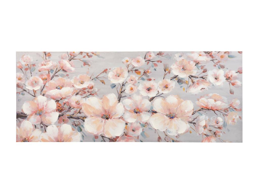 Set 2 Lienzos Hojas 40% Hand Painted 150x3x60 Cm